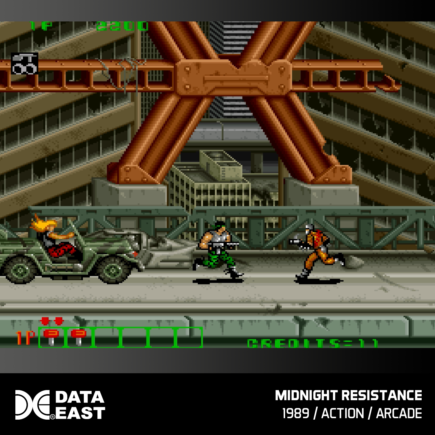 Evercade Cartridge #12 - Data East Arcade Collection 2