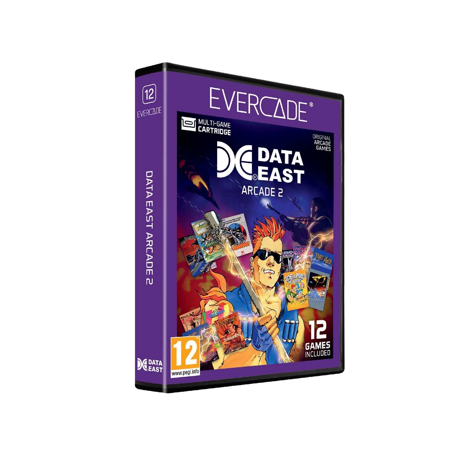 Evercade Cartridge #12 - Data East Arcade Collection 2