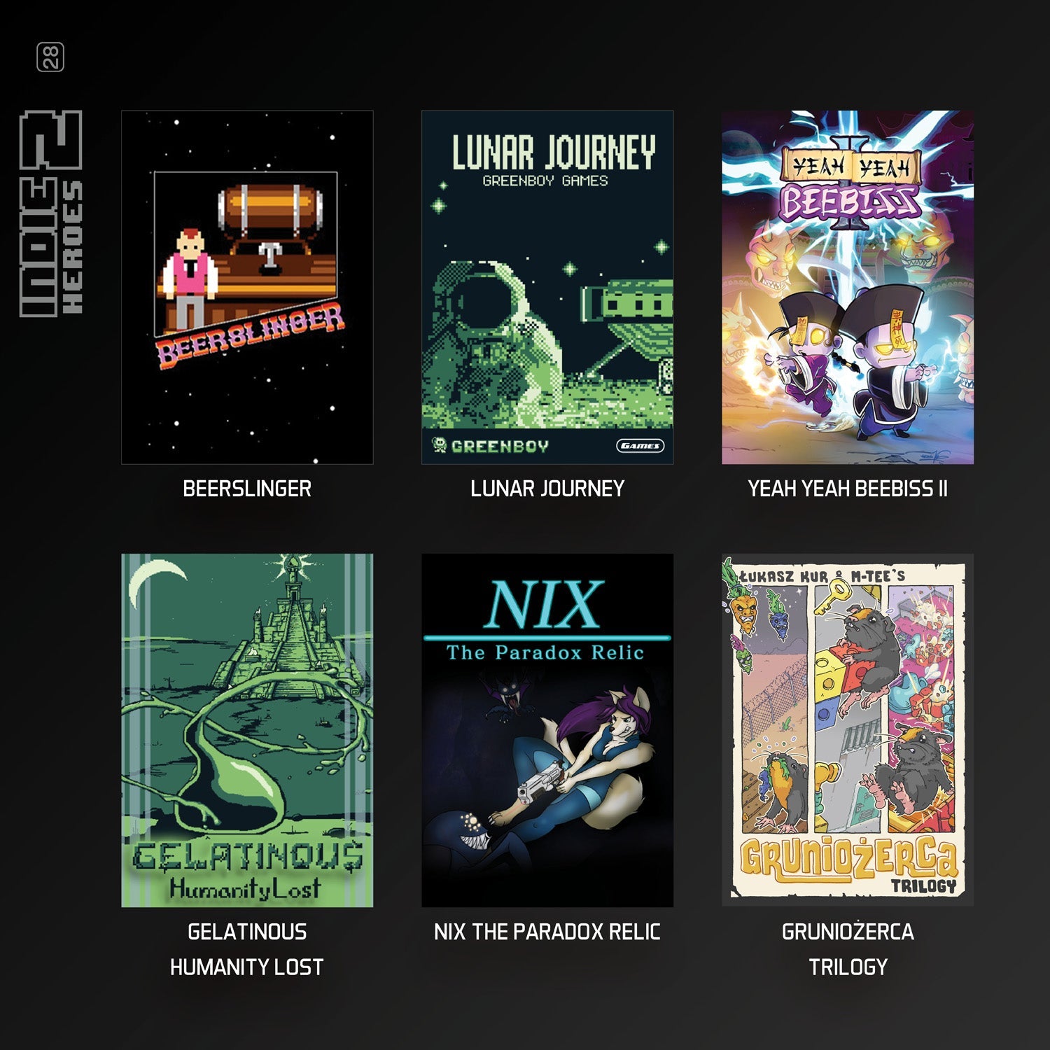 Evercade Cartridge #28 - Indie Heroes Cartridge 2