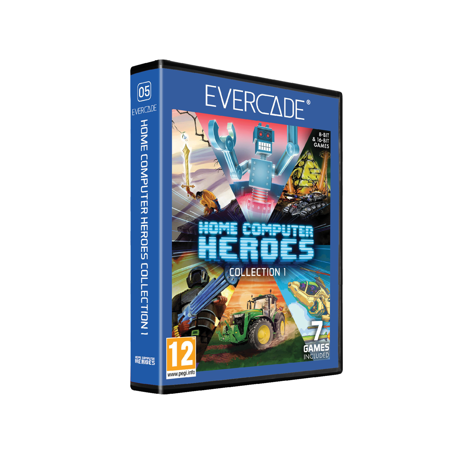 Evercade Cartridge #C05 - Home Computer Heroes Collection 1