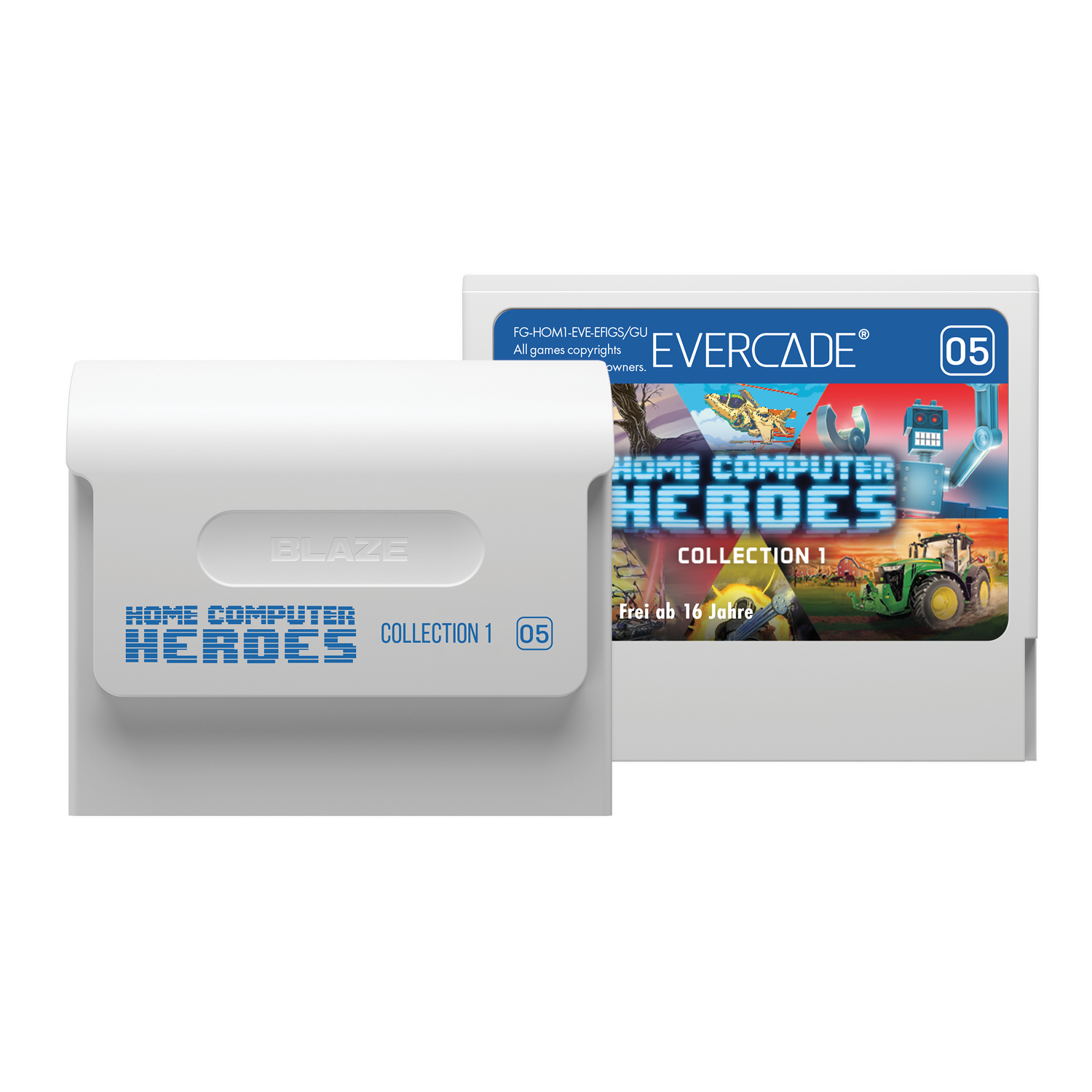 Evercade Cartridge #C05 - Home Computer Heroes Collection 1