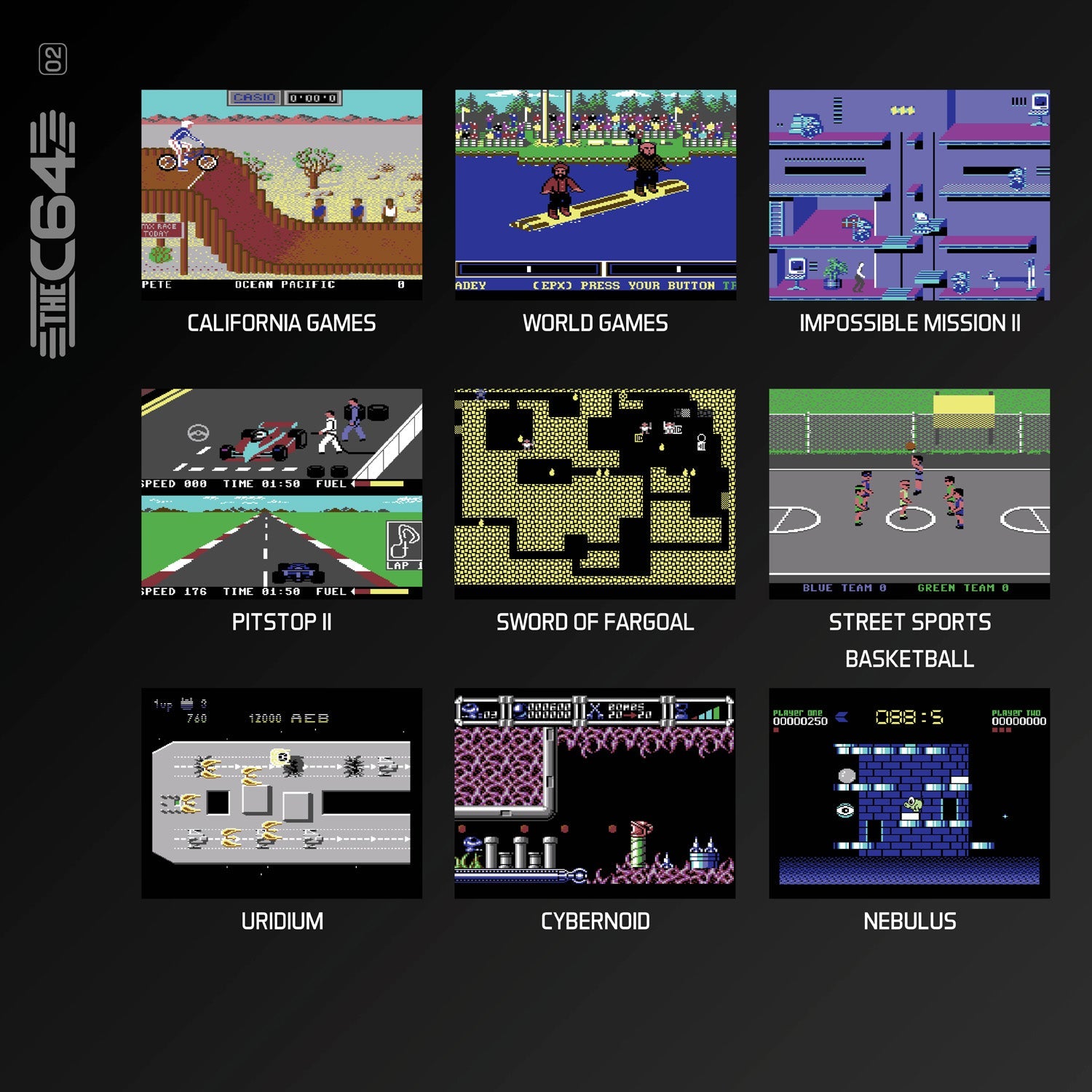 Evercade Cartridge #C02 - THEC64 Collection 2