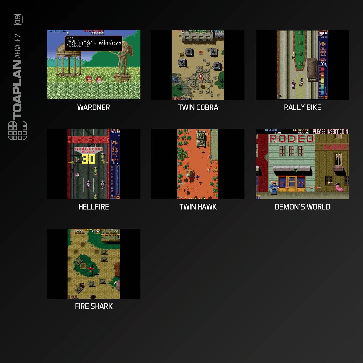Evercade Cartridge #09 - Toaplan Cartridge 2