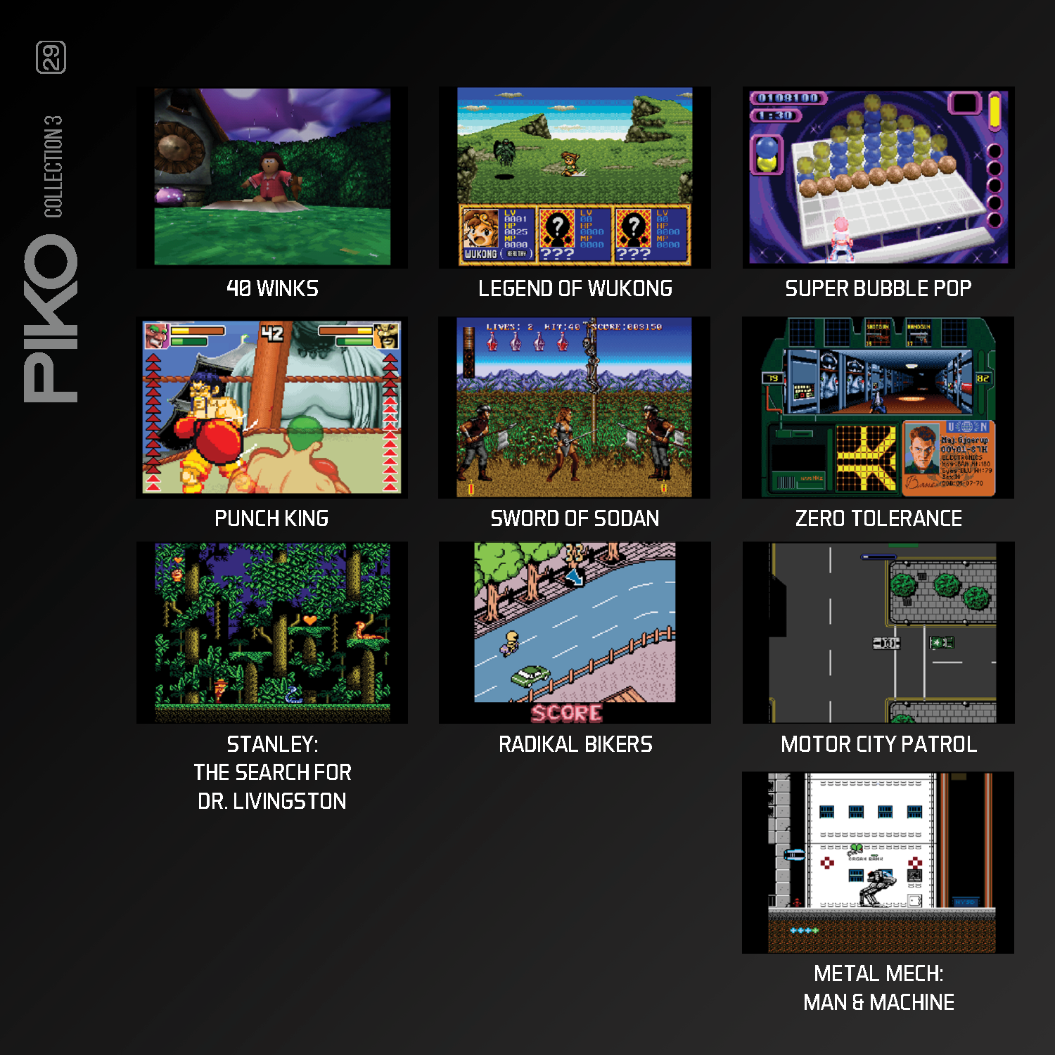 Evercade Cartridge #29 - Piko Interactive Collection 3