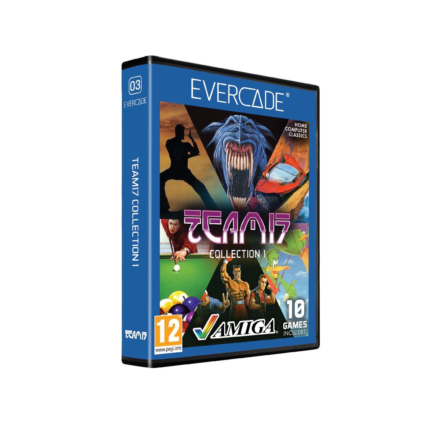Evercade Cartridge #C03 - Team 17 Amiga Collection 1