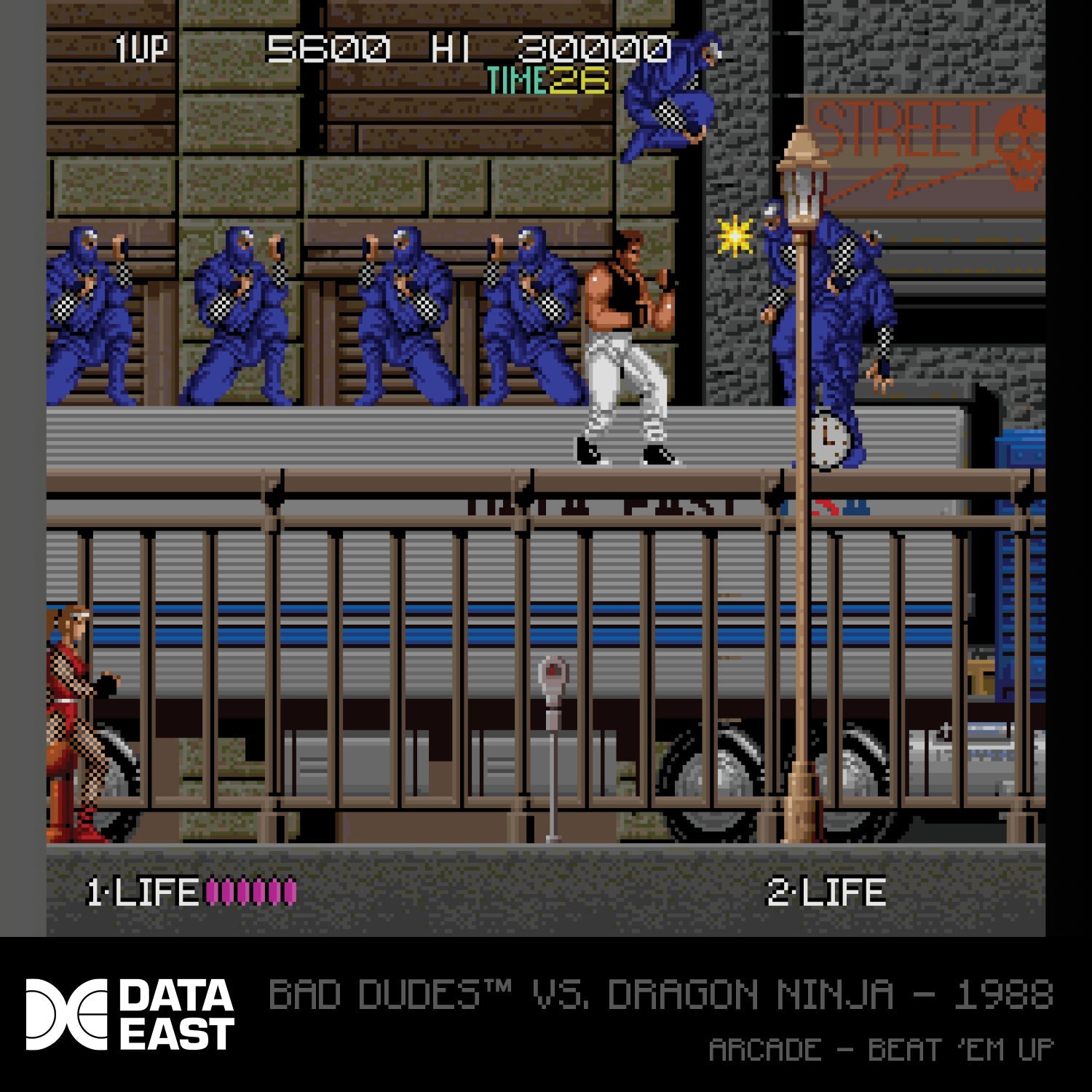 Evercade Cartridge #2 - Data East Arcade Cartridge 1 (EFIGS)