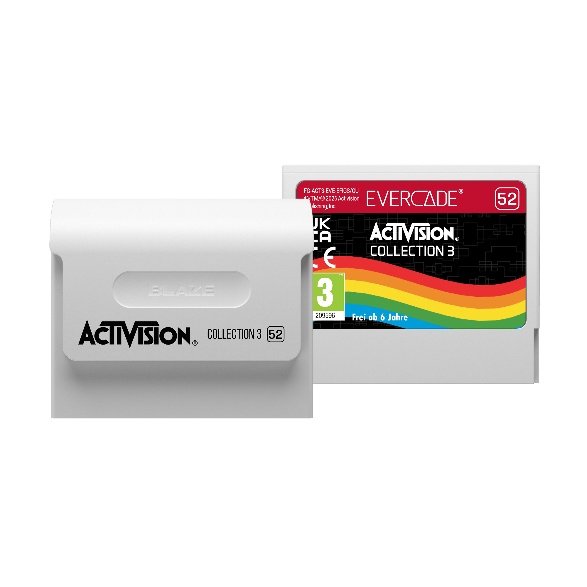 Evercade Double Pack: #52 Activision Collection 3 + #22 NEOGEO Arcade 4