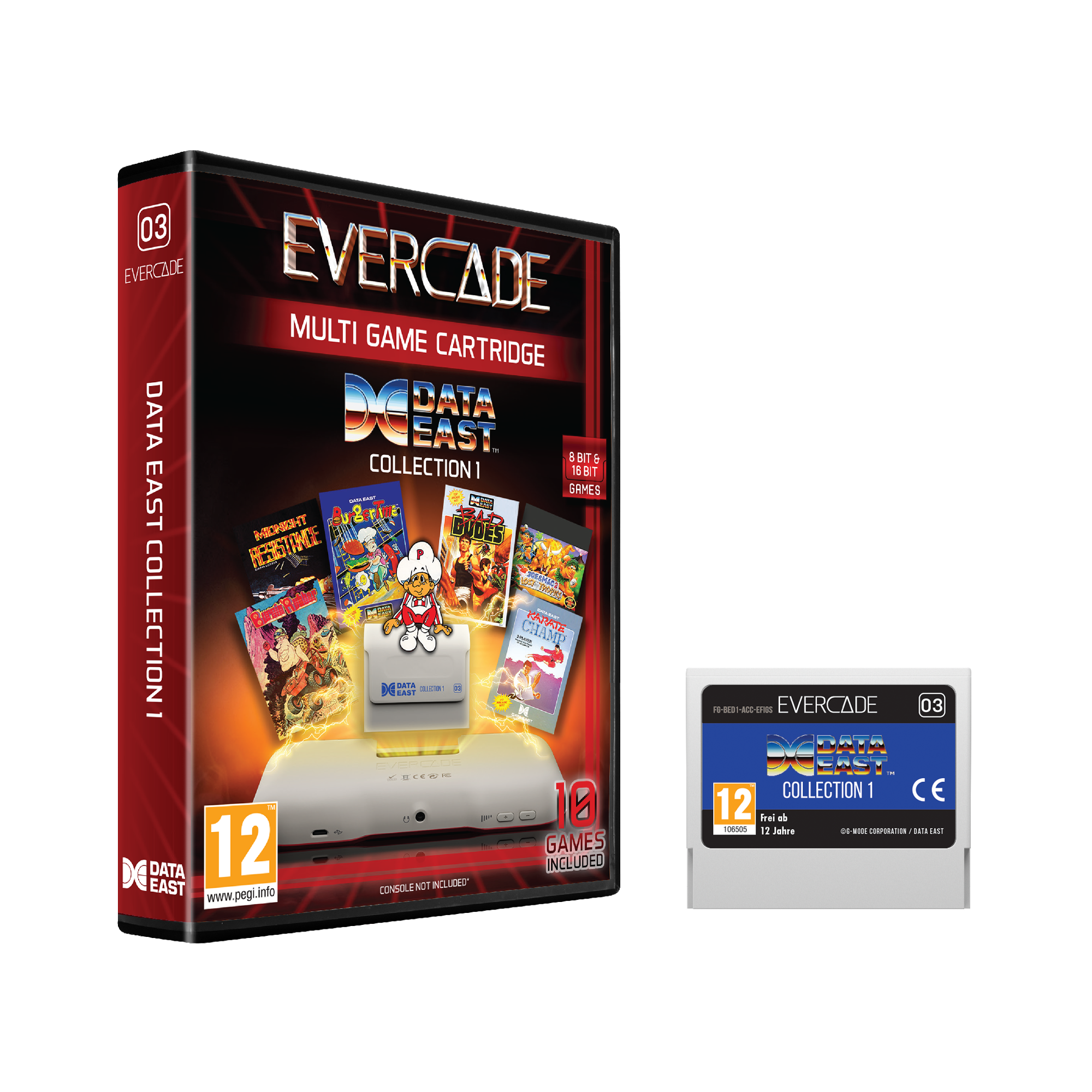 Evercade Cartridge #03 - Data East Collection 1