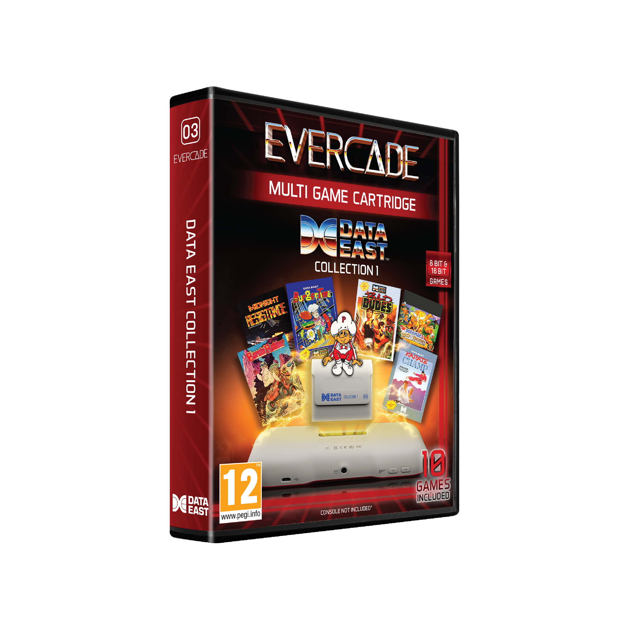 Evercade Cartridge #03 - Data East Collection 1
