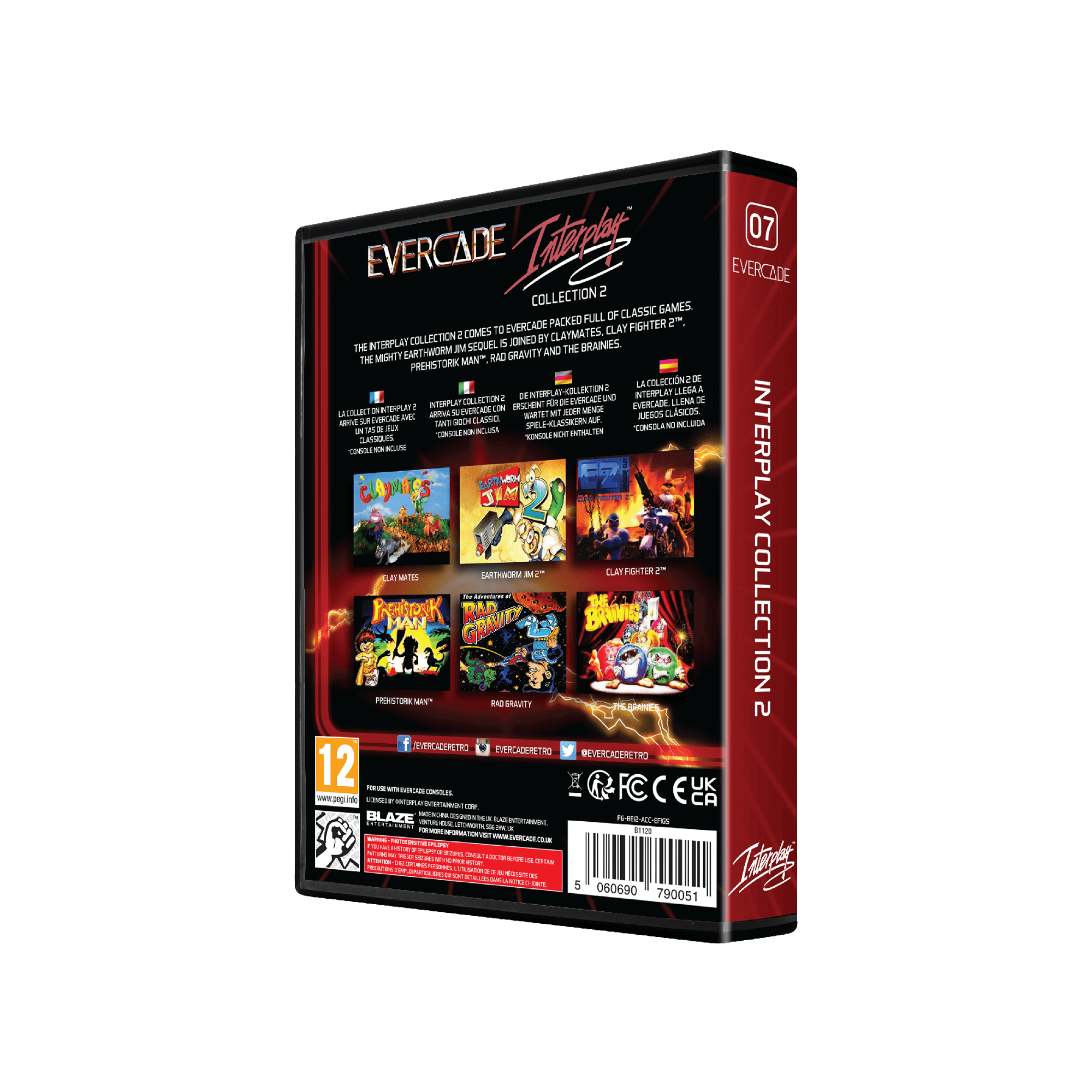 Evercade Cartridge #07 - Interplay Collection 2