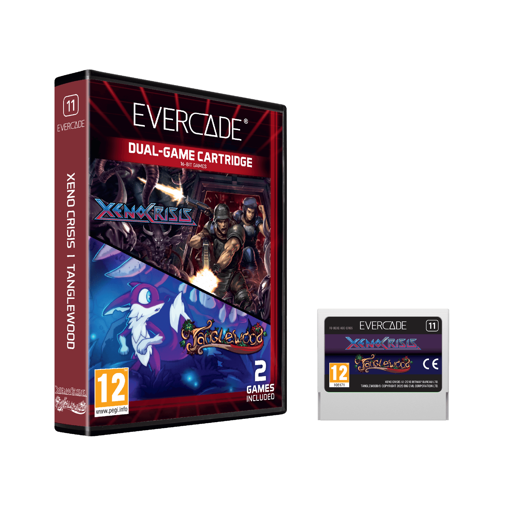 Evercade Cartridge #11 - Xeno Crisis & Tanglewood Dual Game