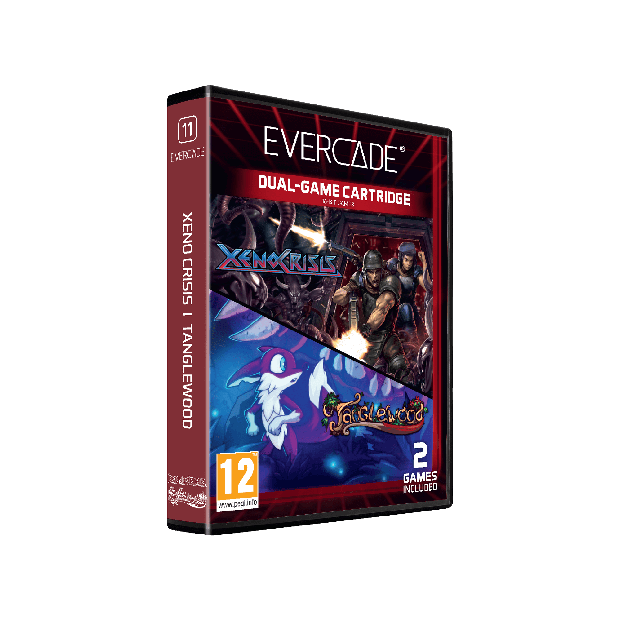 Evercade Cartridge #11 - Xeno Crisis & Tanglewood Dual Game