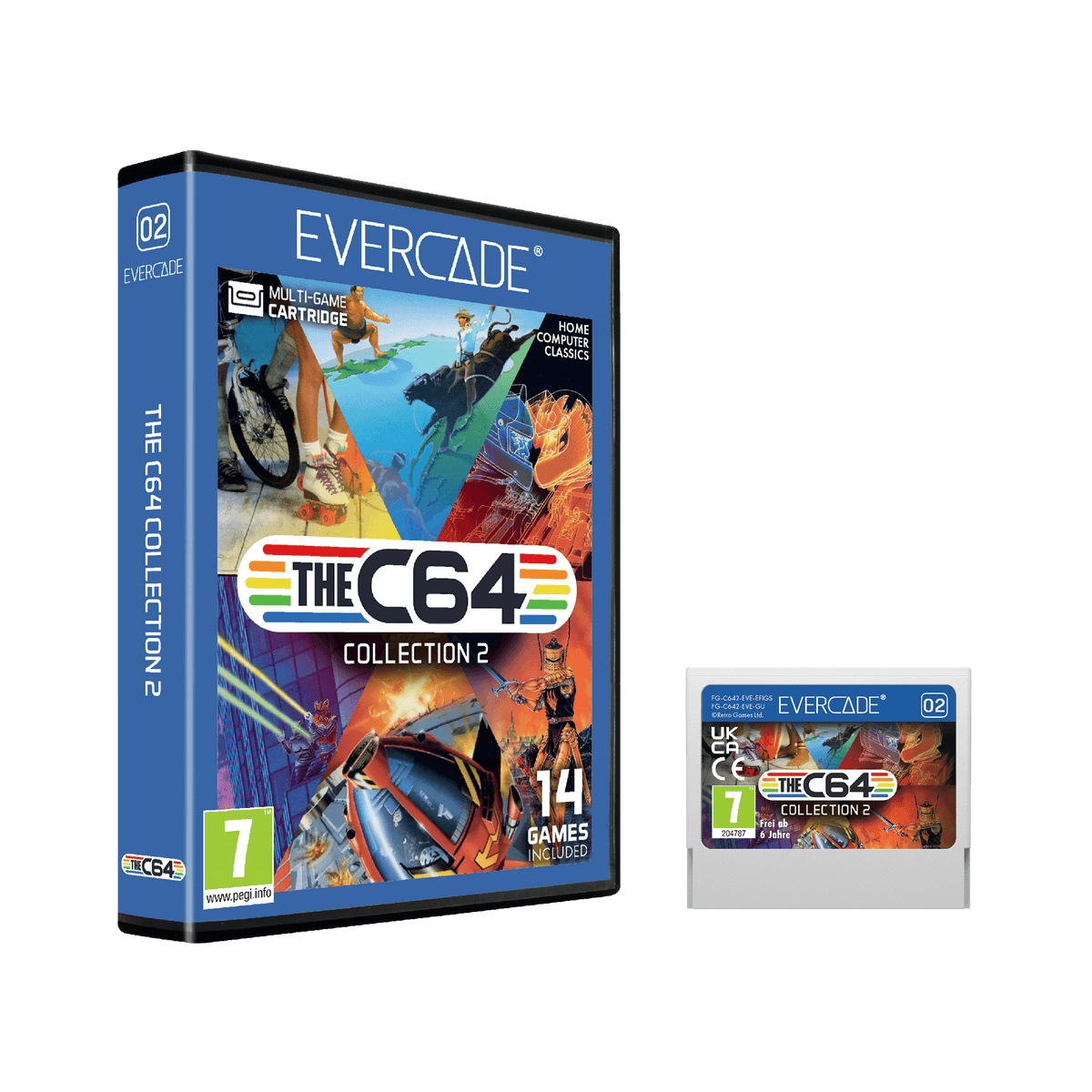 Evercade Cartridge #C02 - THEC64 Collection 2