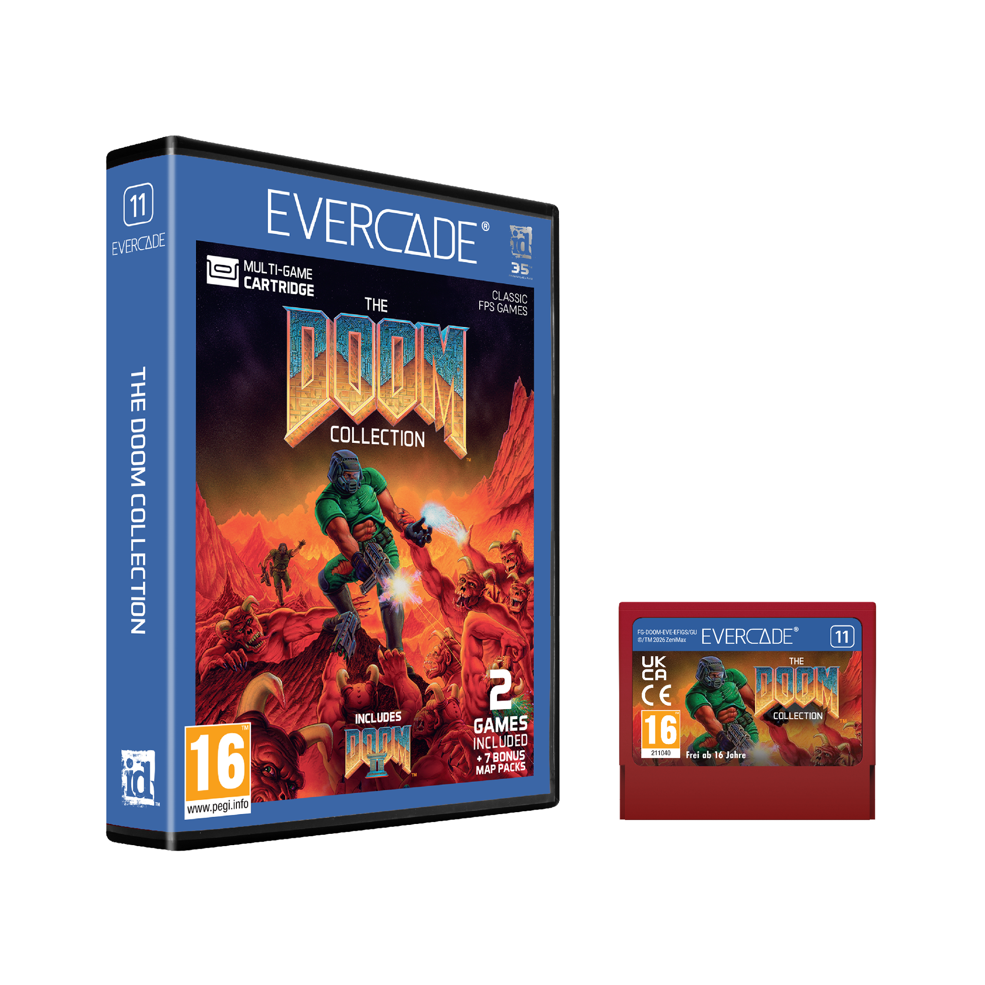 Evercade Cartridge #11 The DOOM Collection