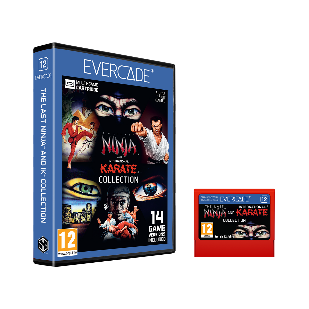 Evercade Cartridge #12 The Last Ninja and IK Collection