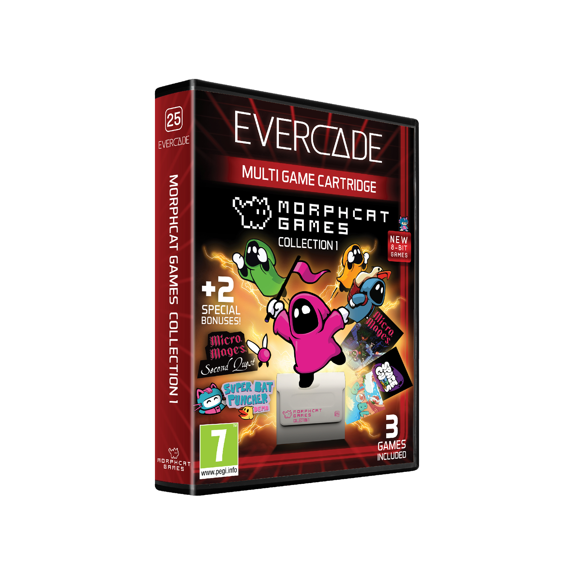 Evercade Cartridge #25 - Morphcat Collection 1