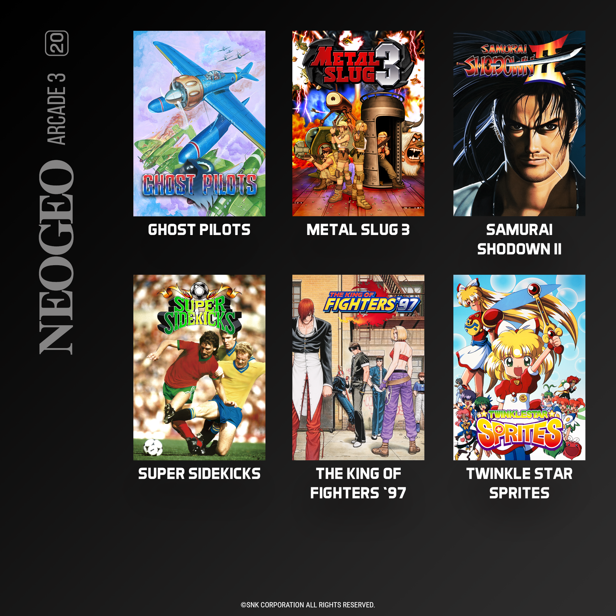 Evercade Cartridge #20 - NEOGEO Arcade 3