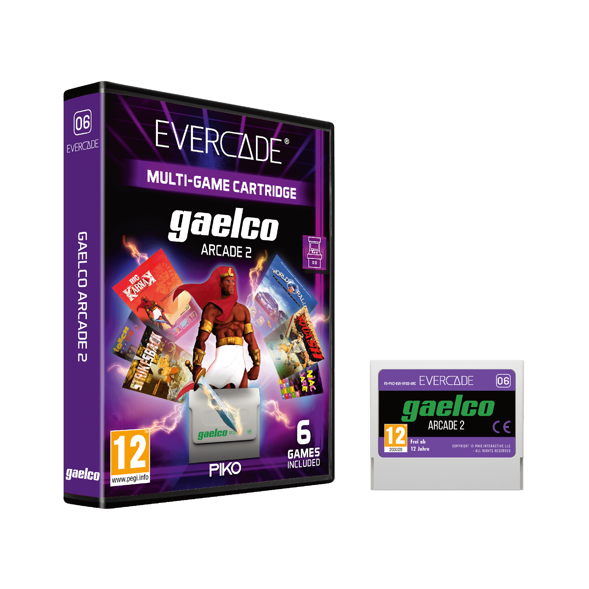 ゲロゲリゲゲゲ/HAIGAN/カルカンエコー CDセット Evercade Cartridge #06 - Gaelco Arcade 2