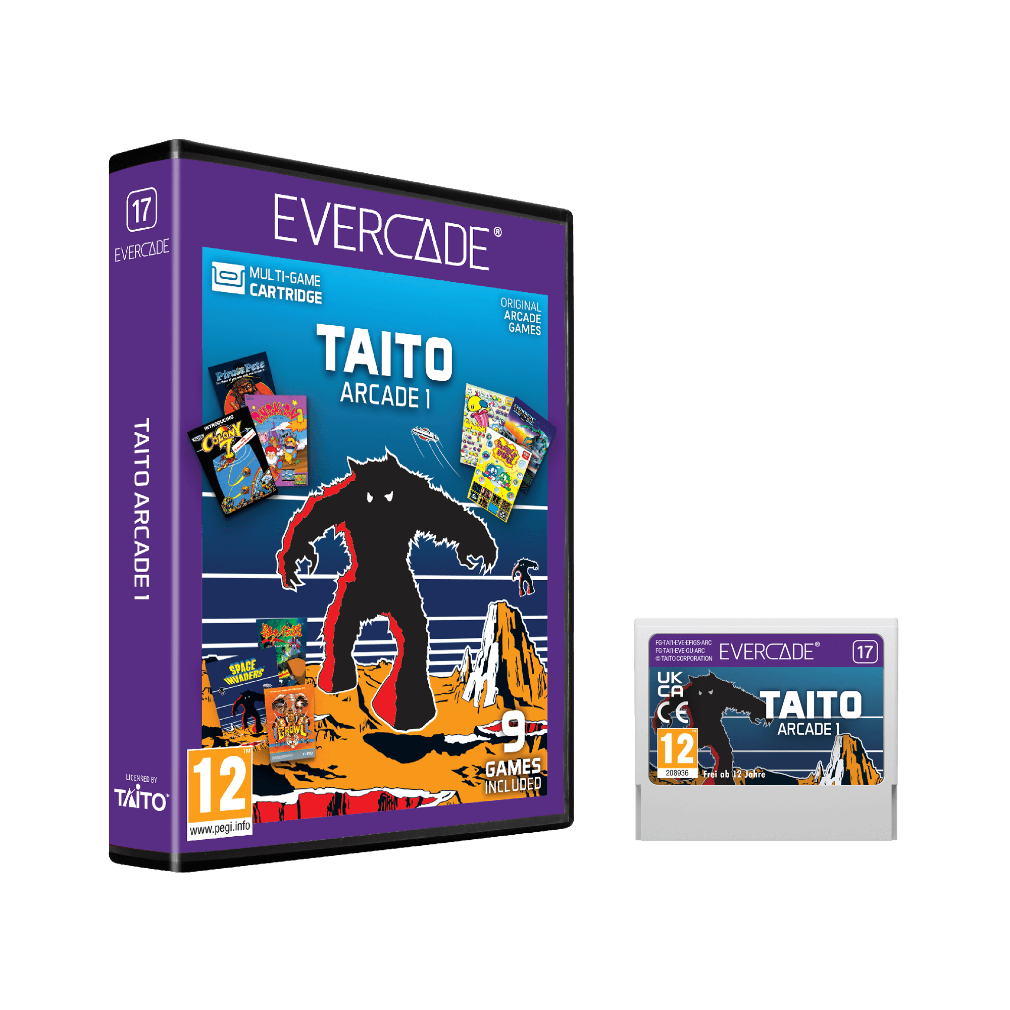 Evercade Cartridge #17 - Taito Arcade Collection 1