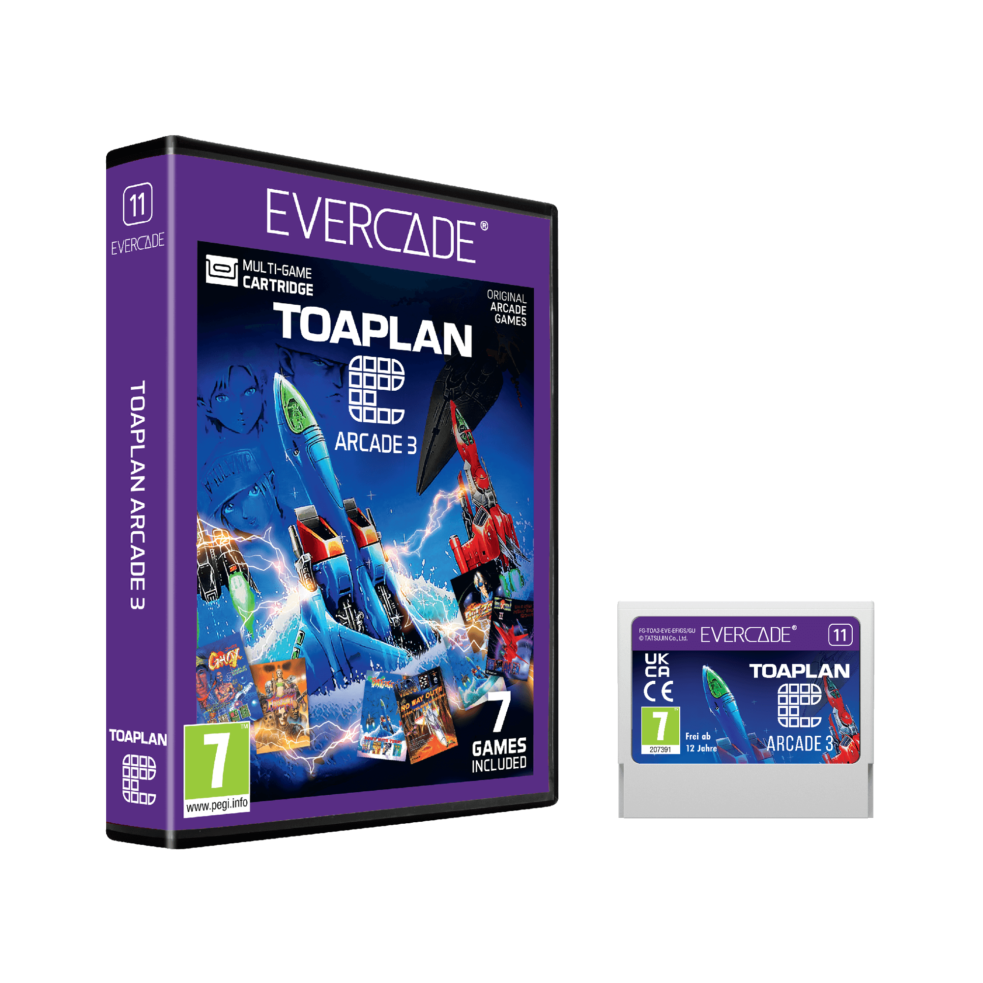 Evercade Cartridge #11 - Toaplan Arcade 3 Collection