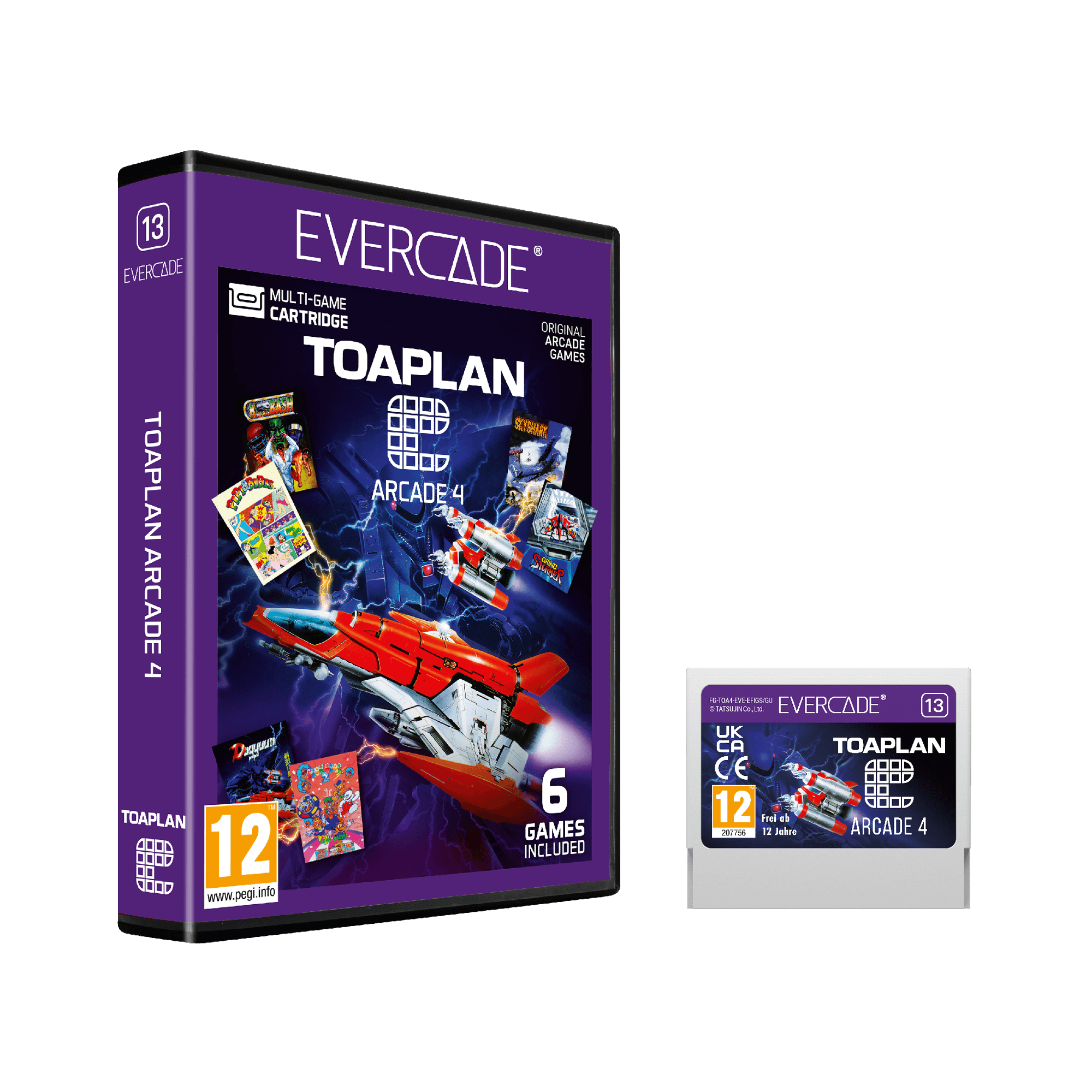 Evercade Cartridge #13 - Toaplan Arcade 4 Collection