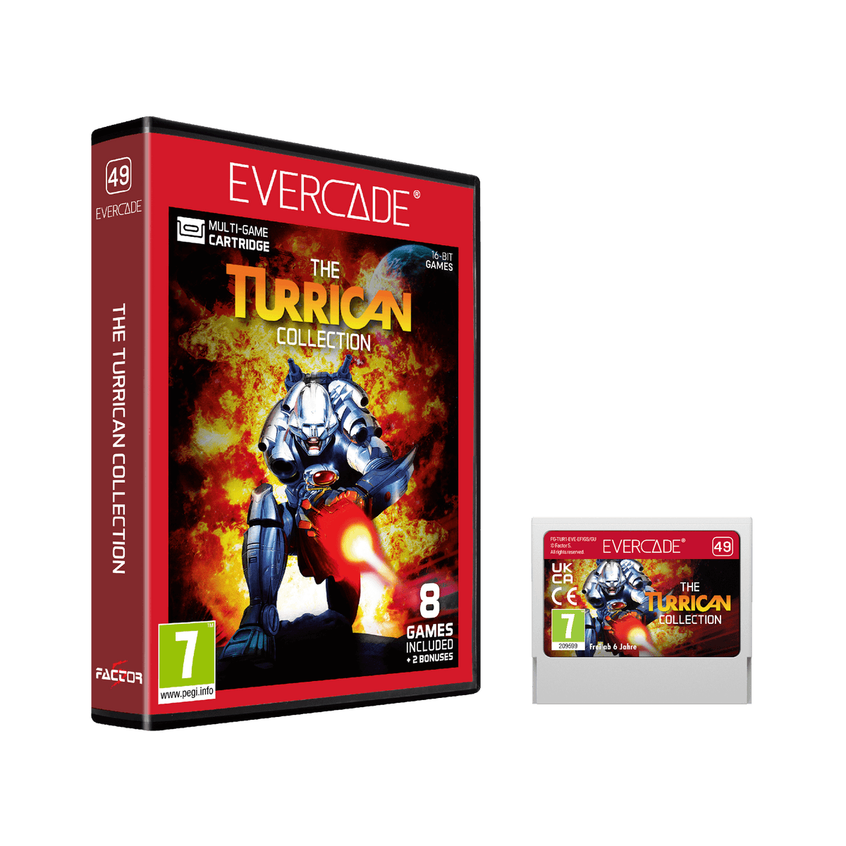 Evercade Cartridge #49 - The Turrican Collection