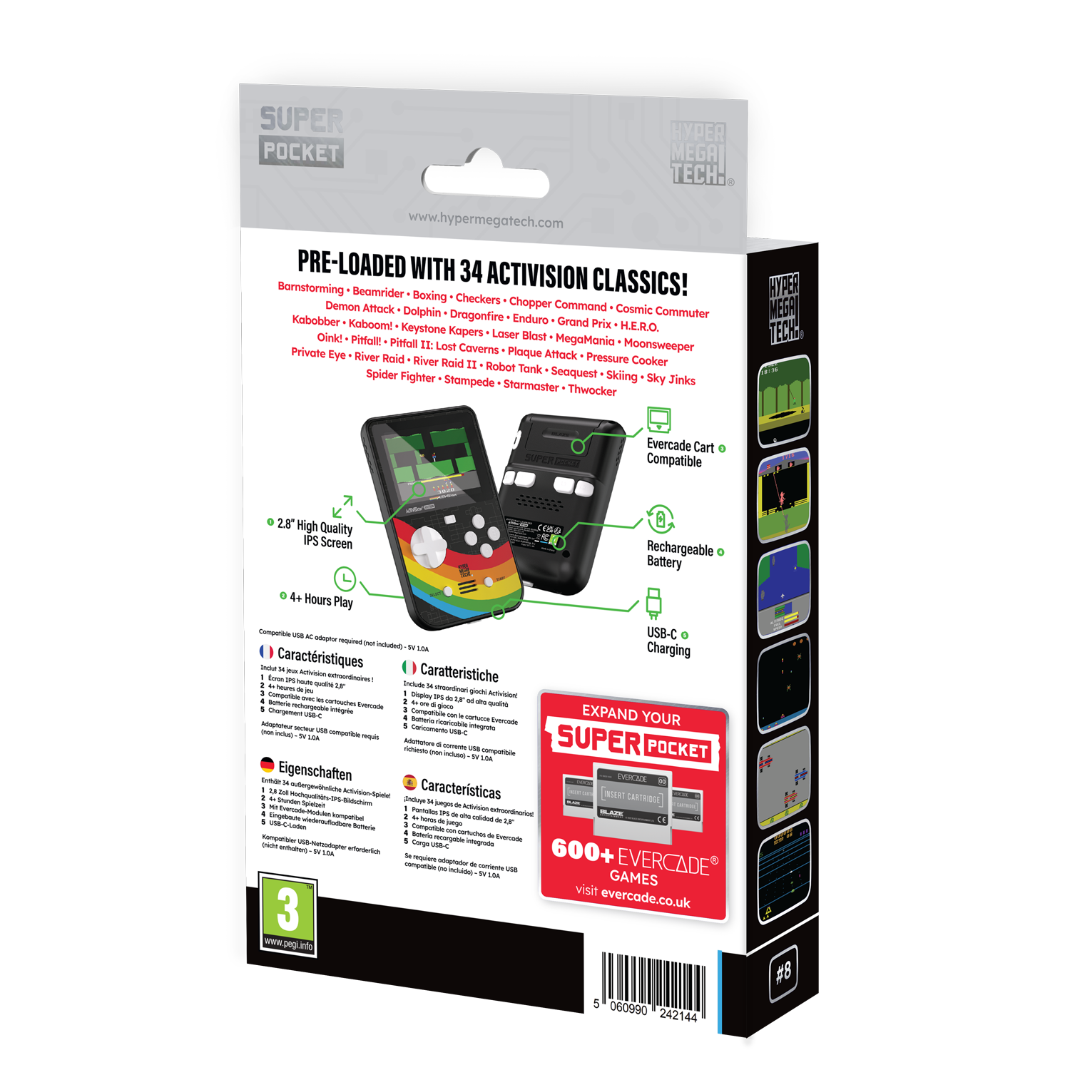 HyperMegaTech! Activision Super Pocket