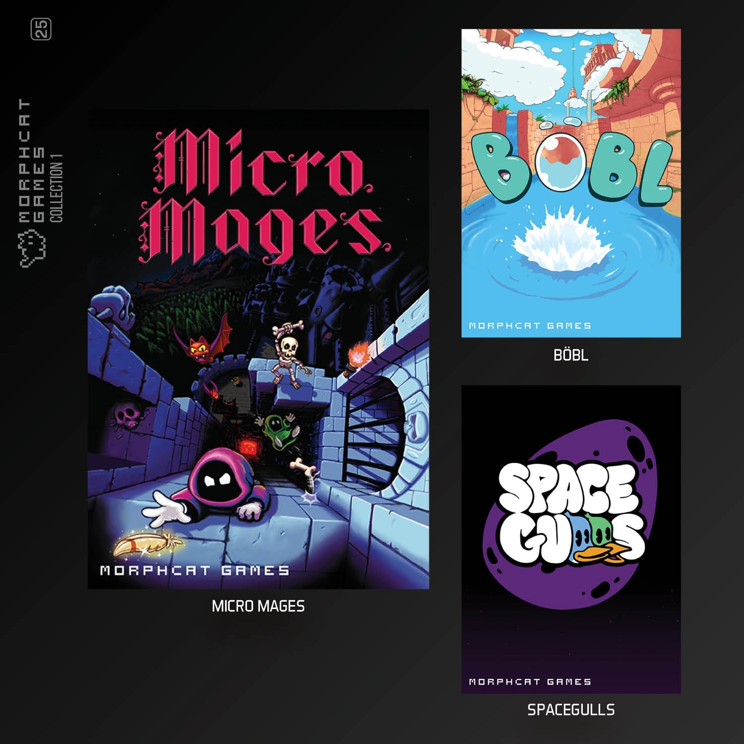 Evercade Cartridge #25 - Morphcat Collection 1