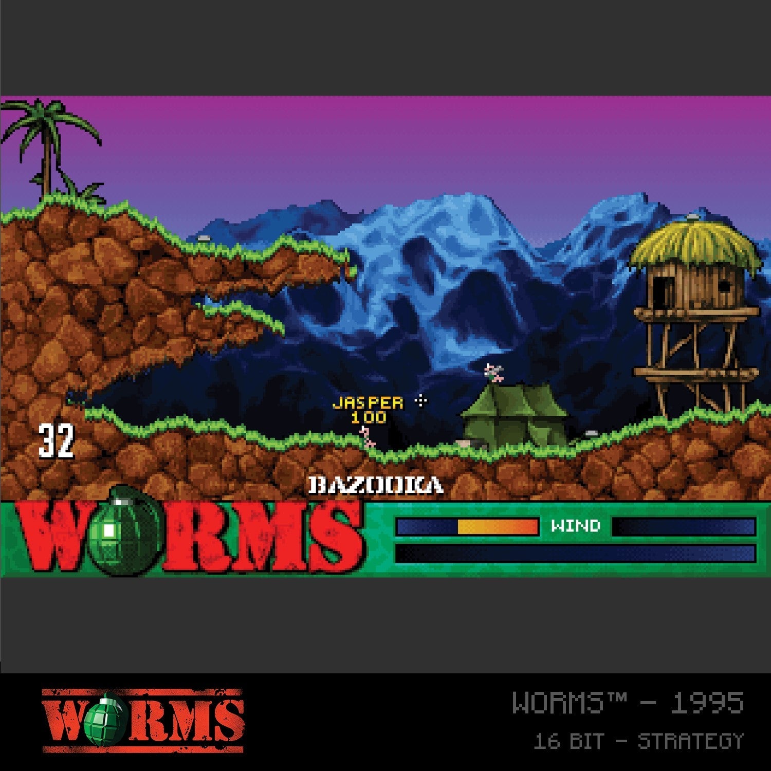 Evercade Cartridge #18 - Worms Collection 1