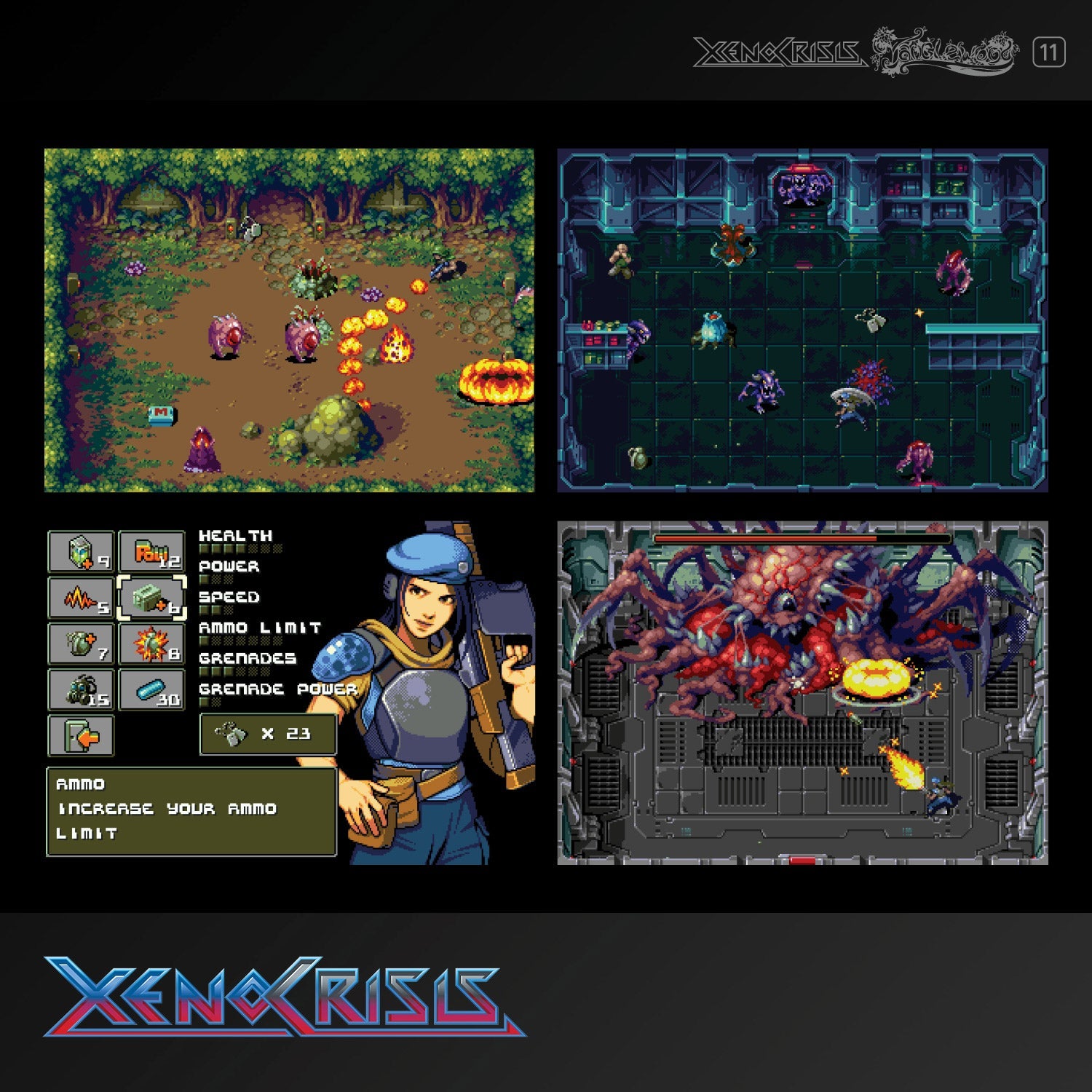 Evercade Cartridge #11 - Xeno Crisis & Tanglewood Dual Game