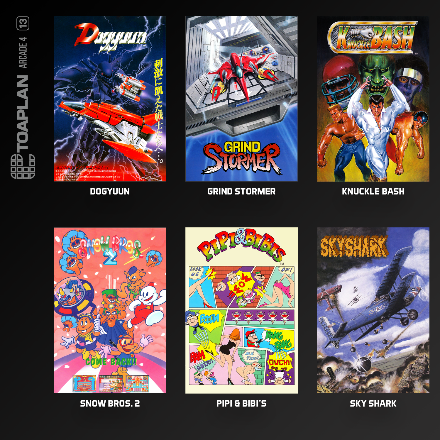 Evercade Cartridge #13 - Toaplan Arcade 4 Collection