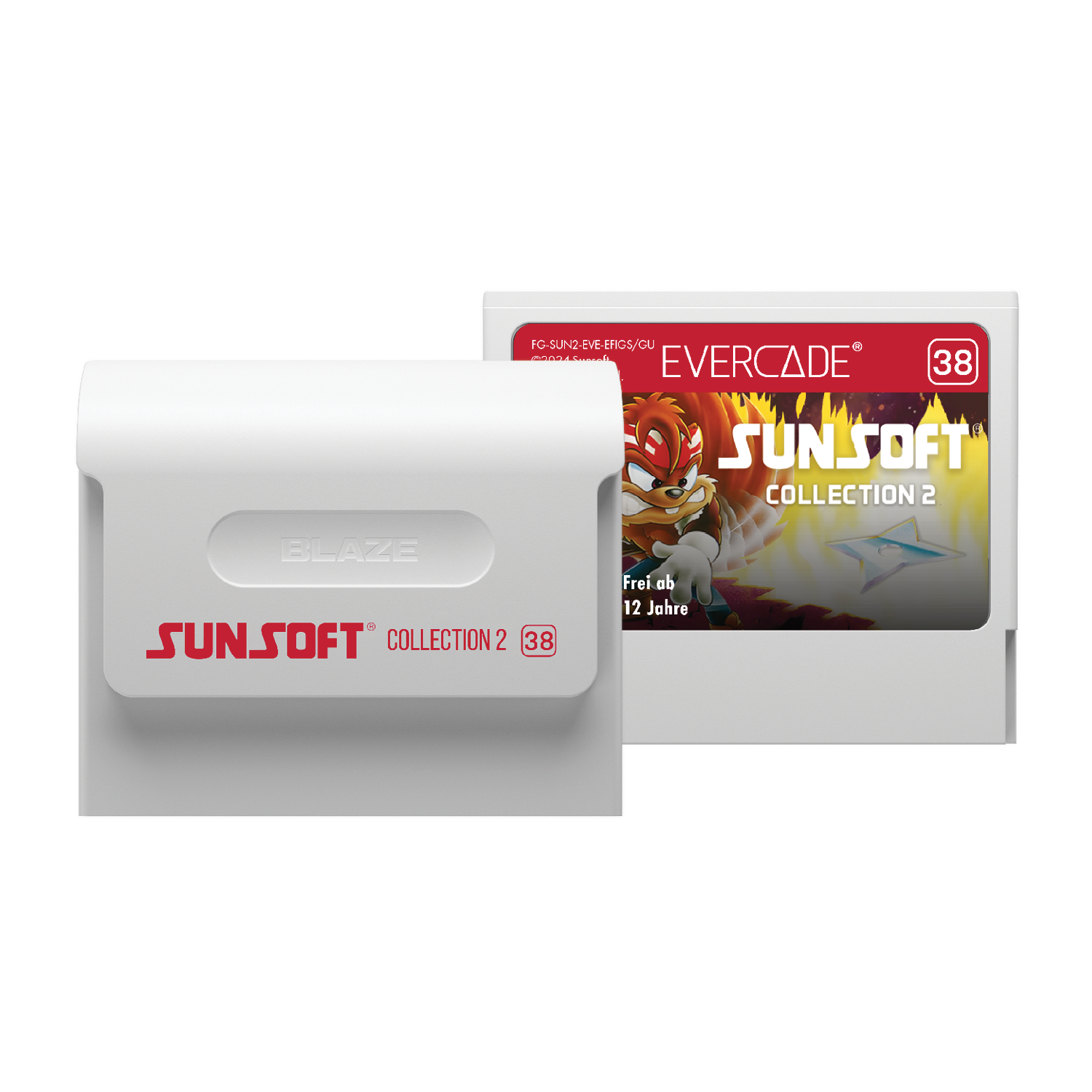 Evercade Cartridge #38 - Sunsoft Collection 2