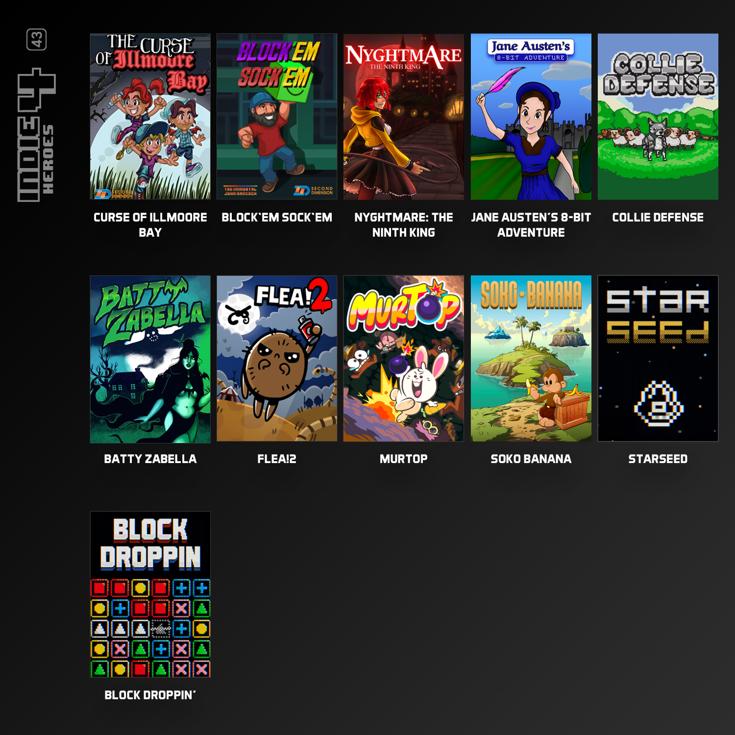 Evercade Cartridge #43 - Indie Heroes Collection 4