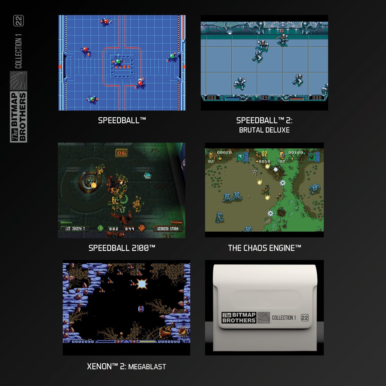 Evercade Cartridge #22 - Bitmap Brothers Collection 1