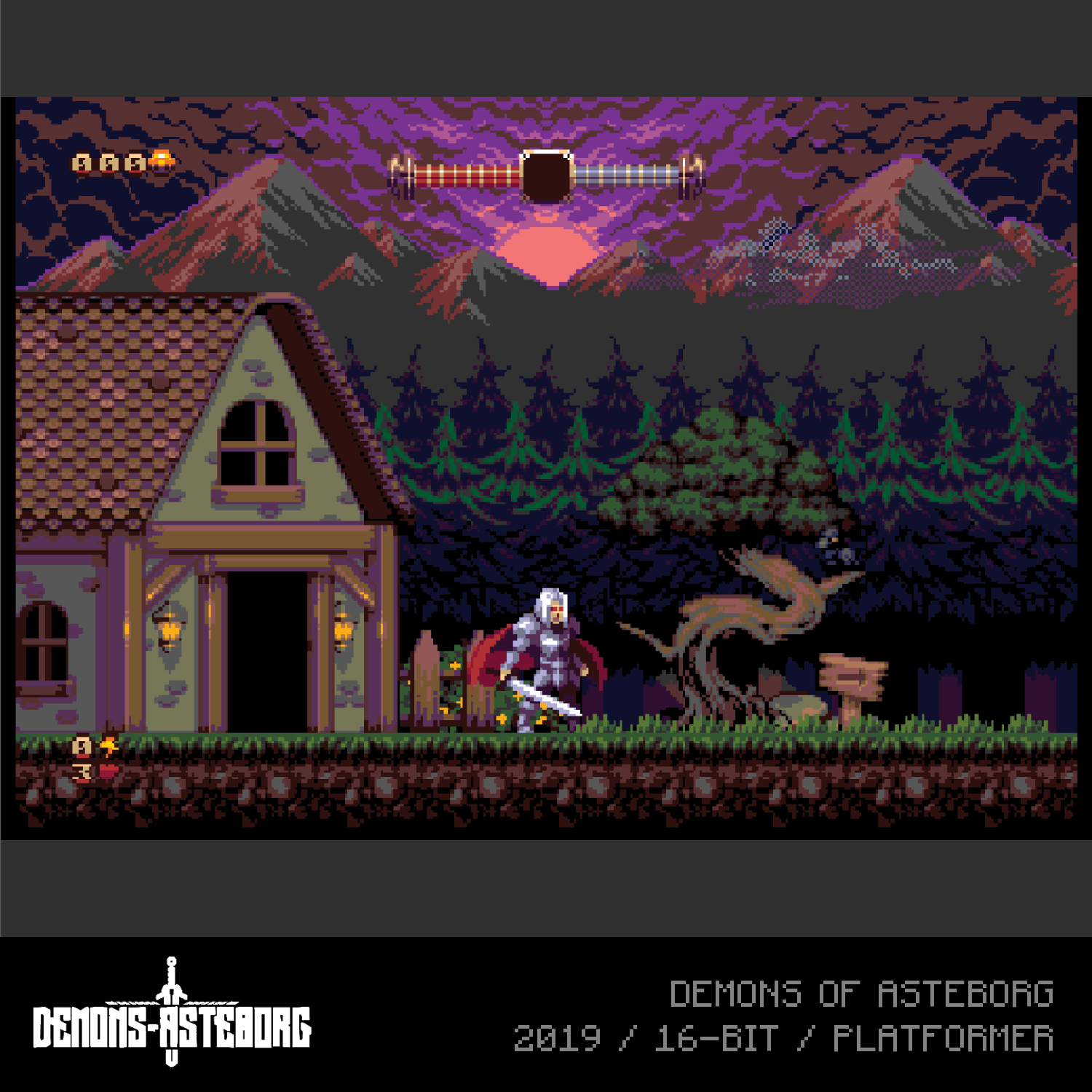 Evercade Cartridge #36 - Demons of Asteborg/Astebros Dual Cart