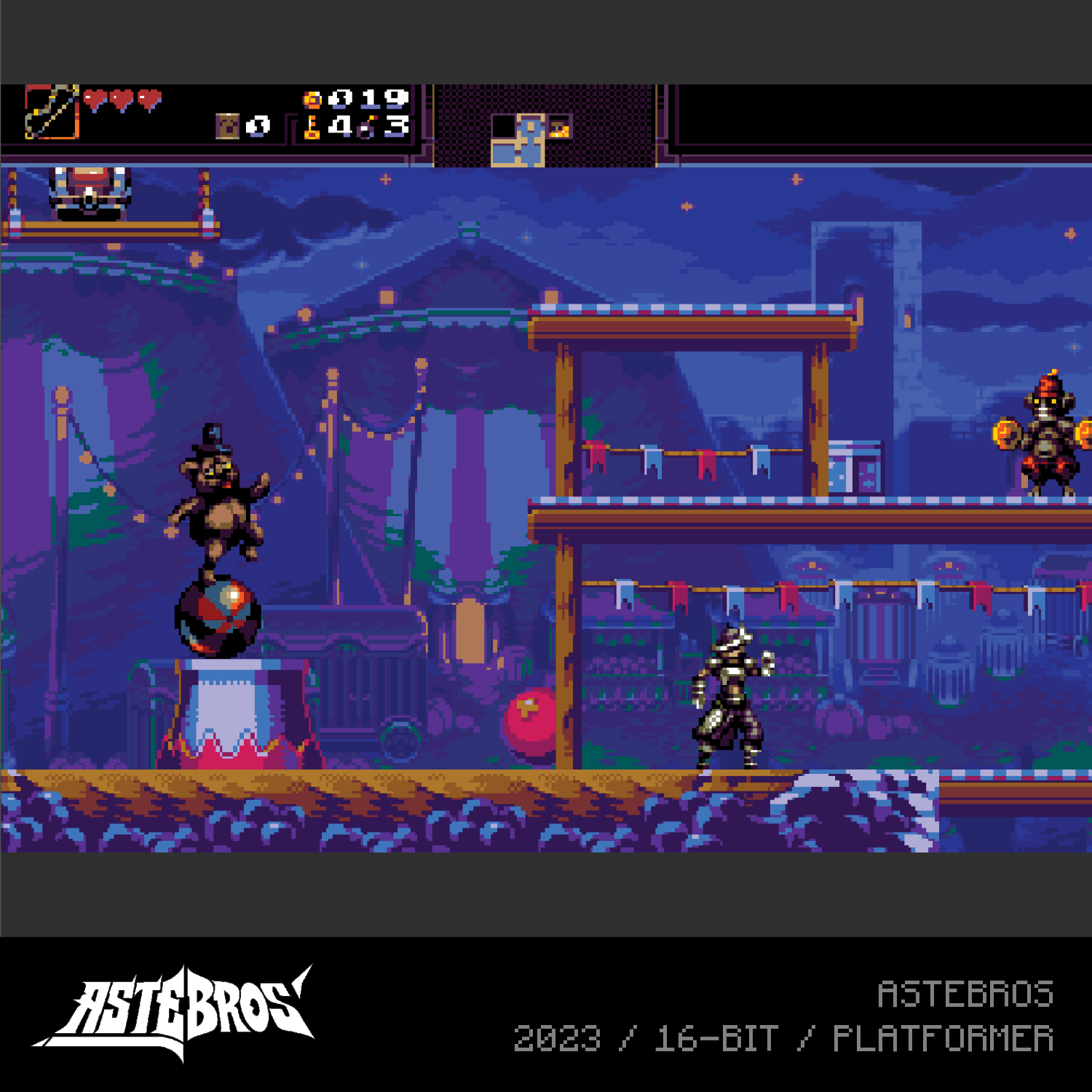 Evercade Cartridge #36 - Demons of Asteborg/Astebros Dual Cart