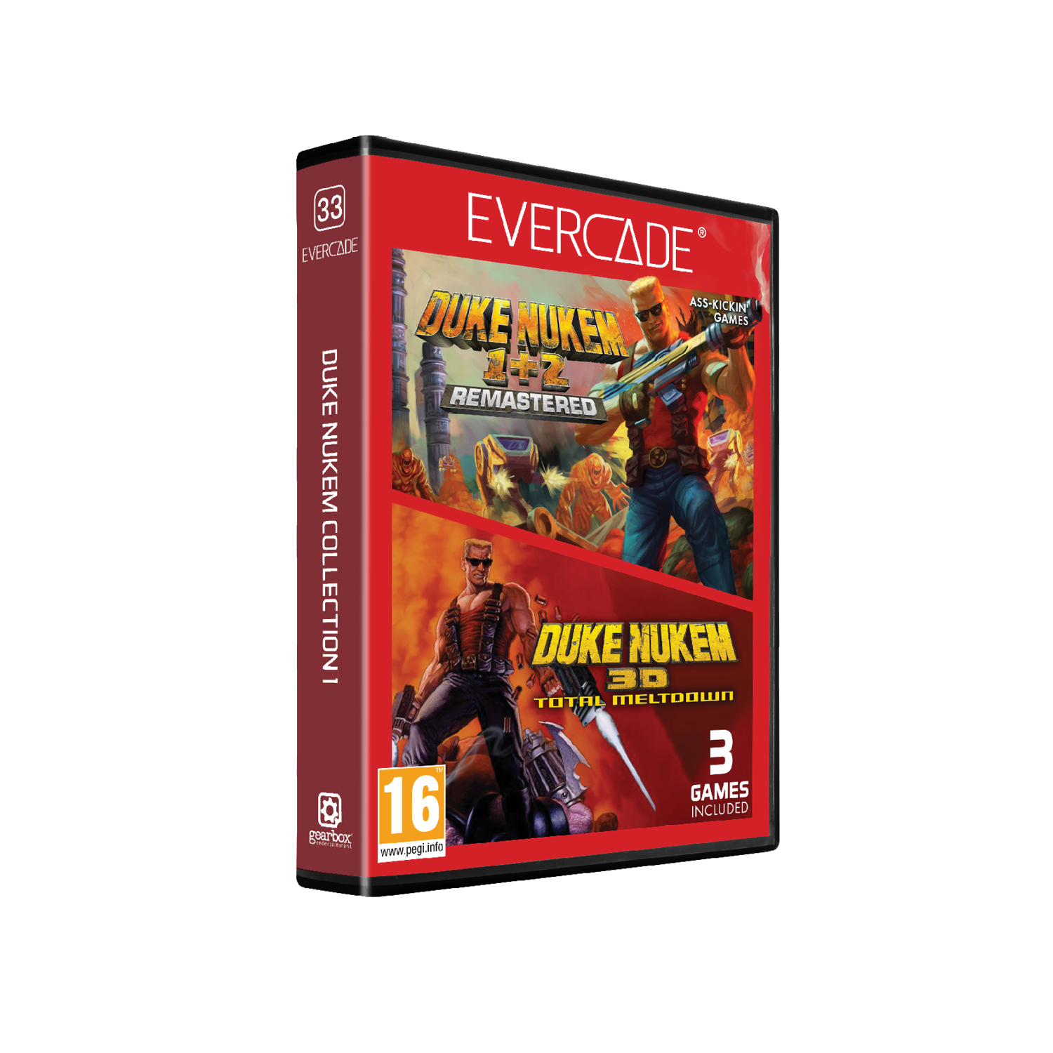 Evercade Cartridge #33 - Duke Nukem Collection 1