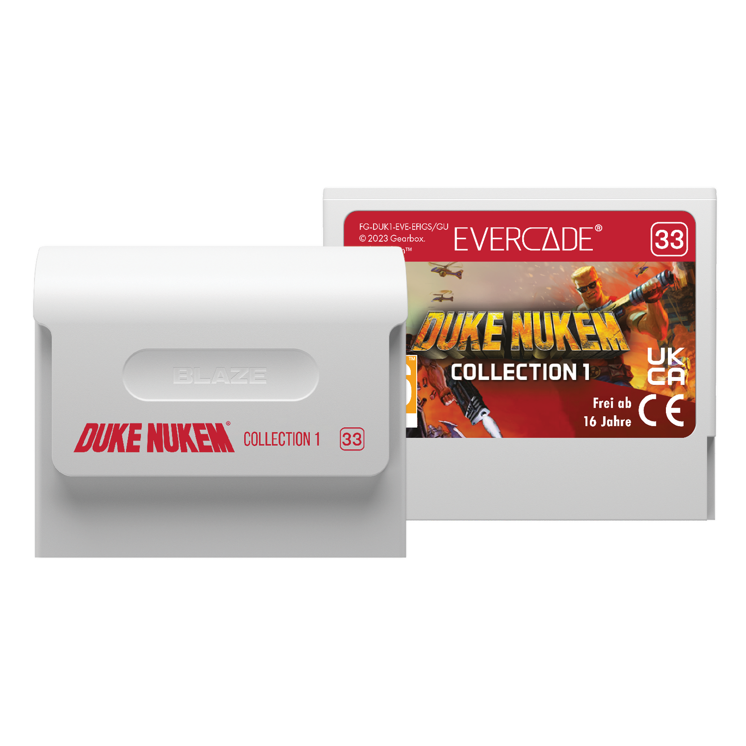 Evercade Cartridge #33 - Duke Nukem Collection 1