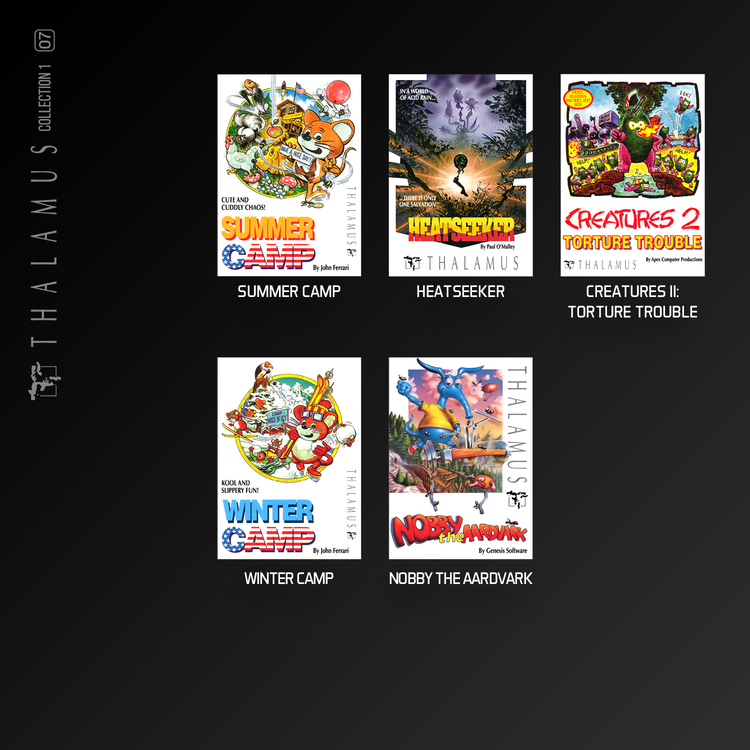 Evercade Cartridge #C07 - Thalamus Collection 1