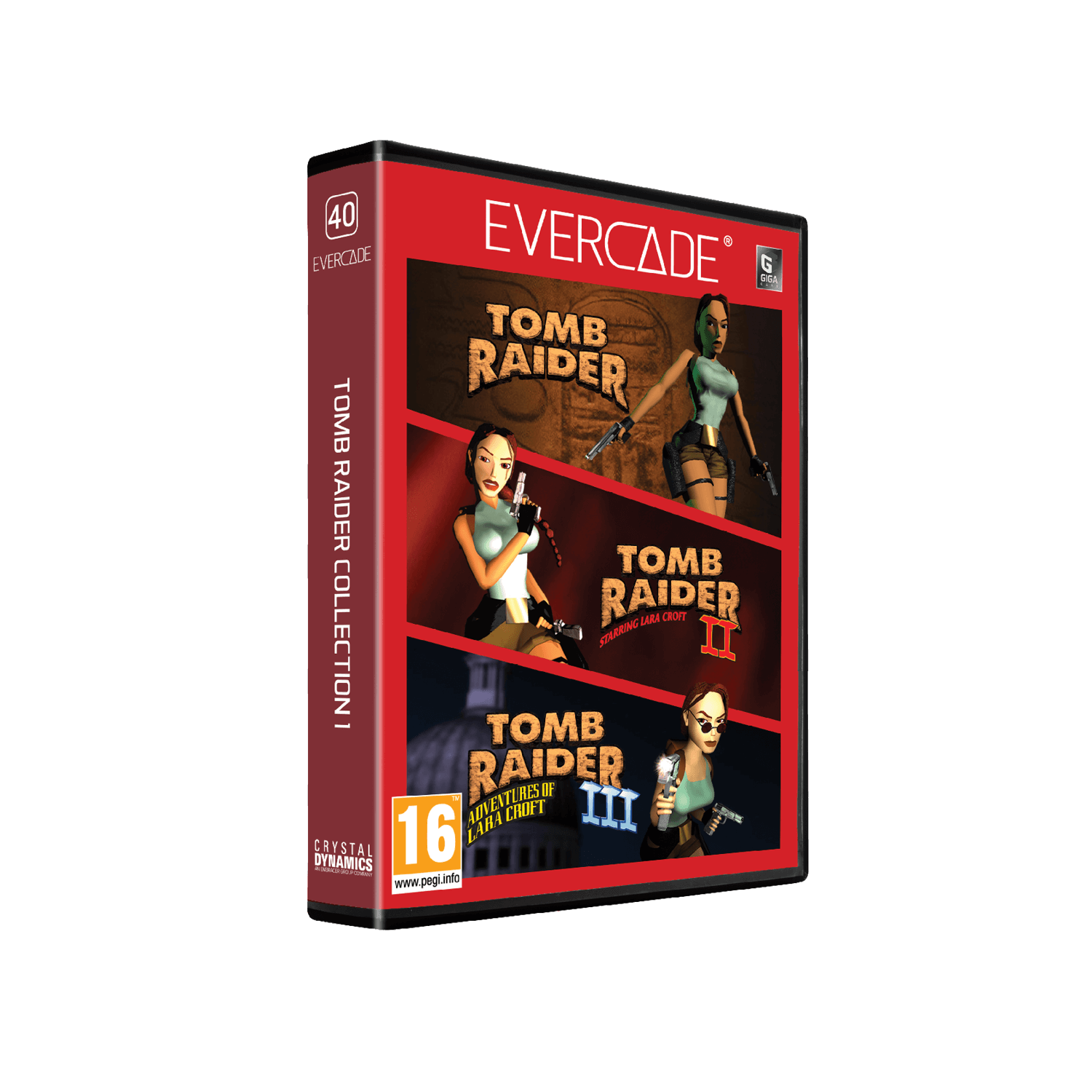Blaze Evercade EXP-R Console – Tomb Raider Collection 1 Edition