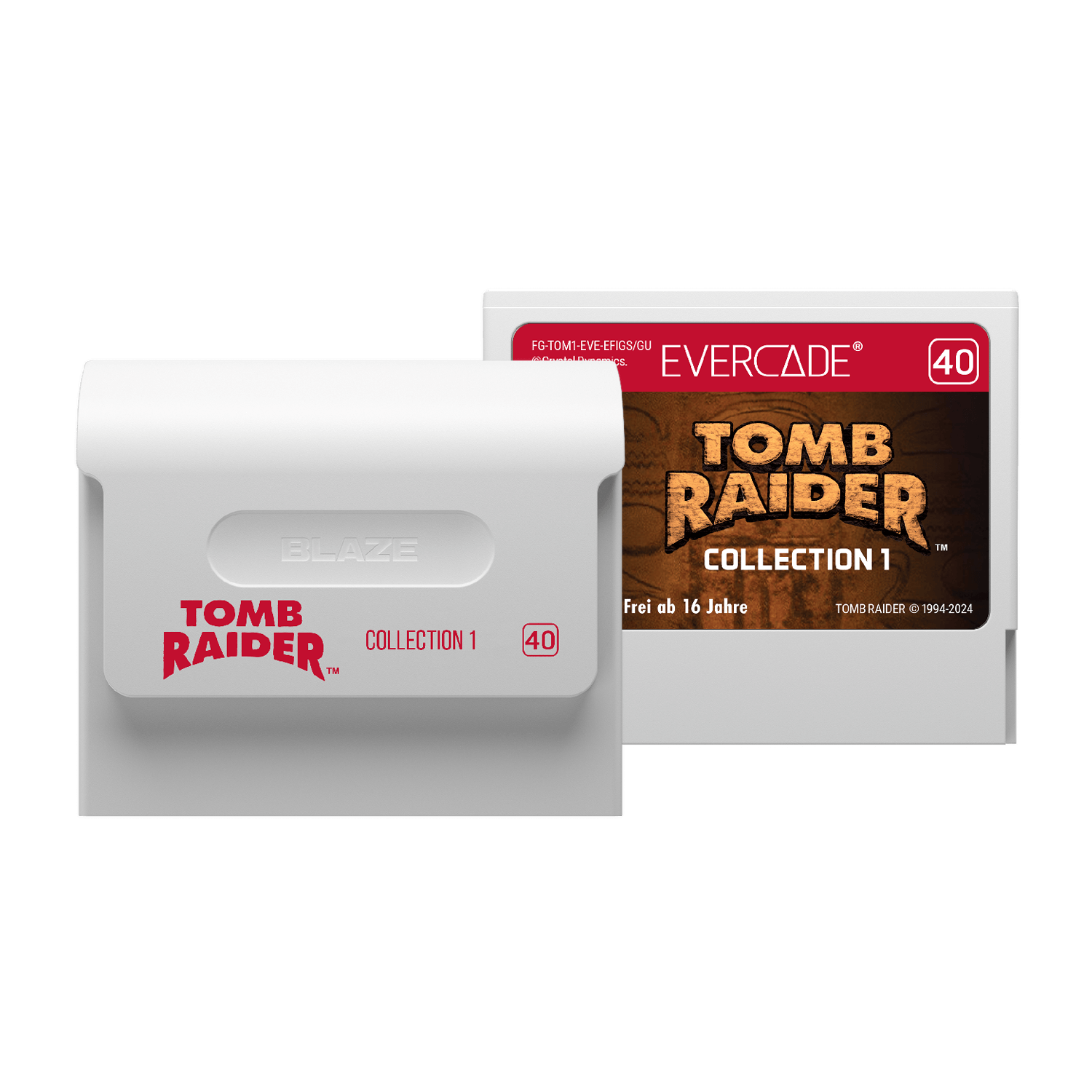 Blaze Evercade EXP-R Console – Tomb Raider Collection 1 Edition