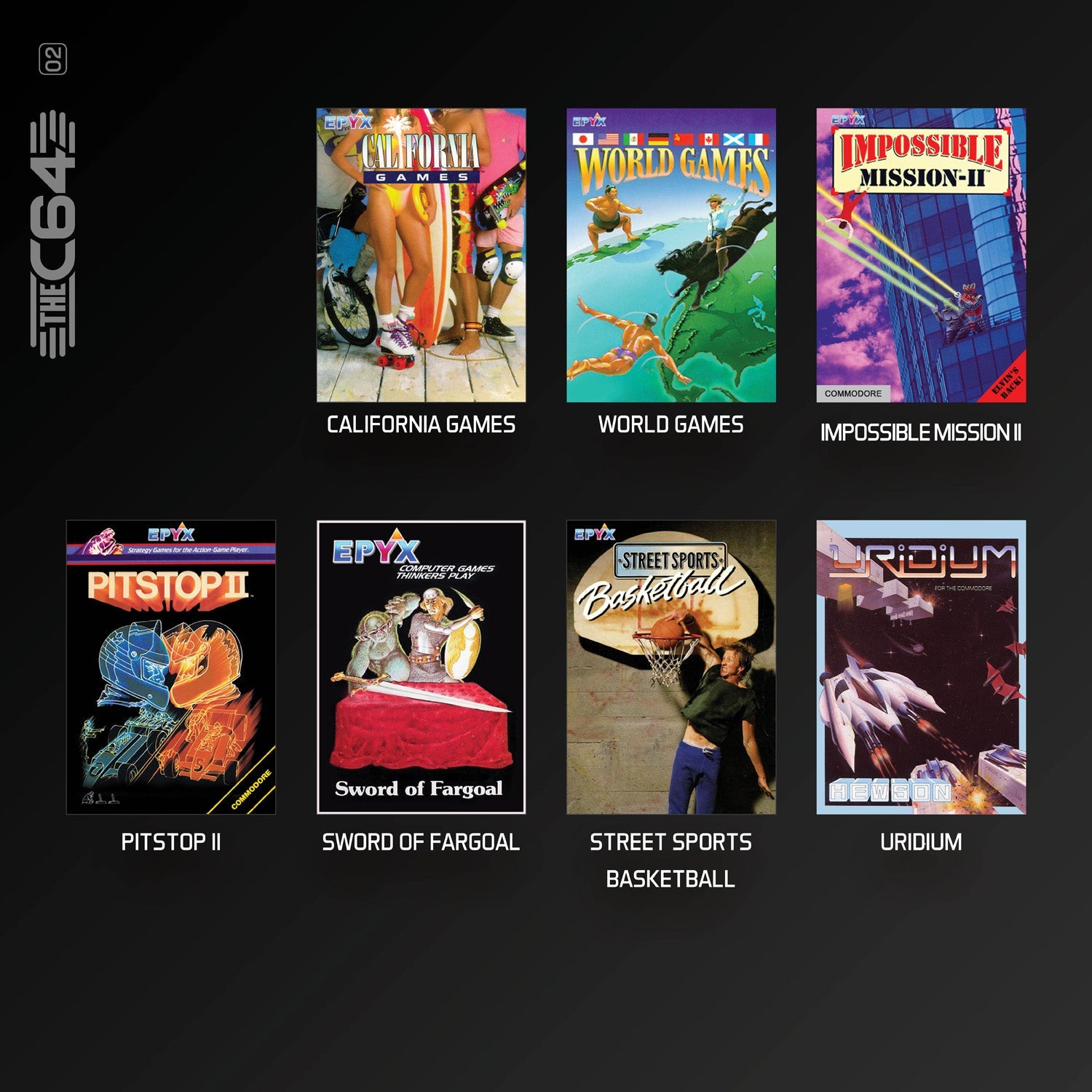 Evercade Cartridge #C02 - THEC64 Collection 2