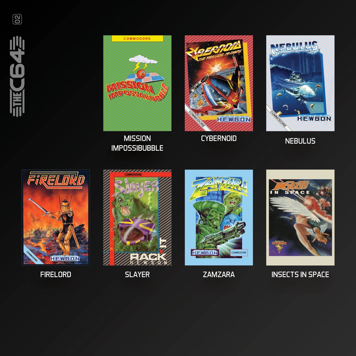 Evercade Cartridge #C02 - THEC64 Collection 2