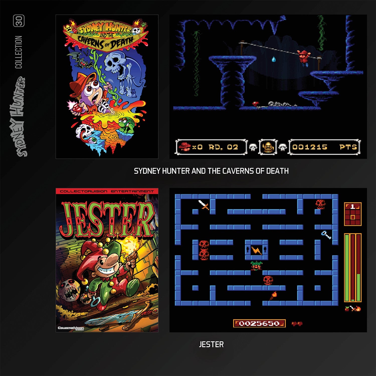 Evercade Cartridge #30 - The Sydney Hunter Collection