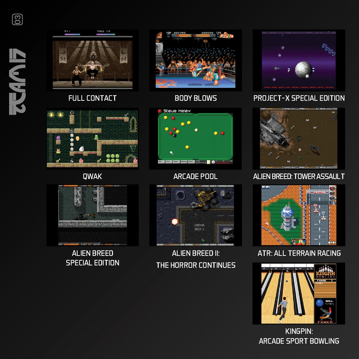 Evercade Cartridge #C03 - Team 17 Amiga Collection 1