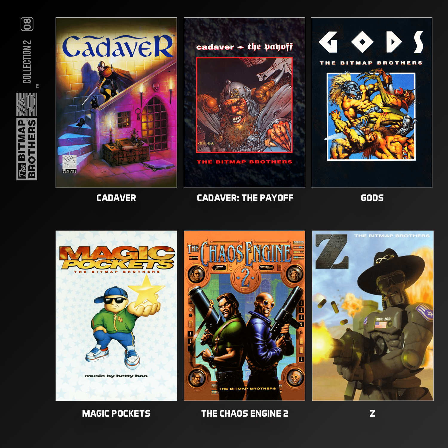 Evercade Cartridge #08 - Bitmap Brothers Collection 2