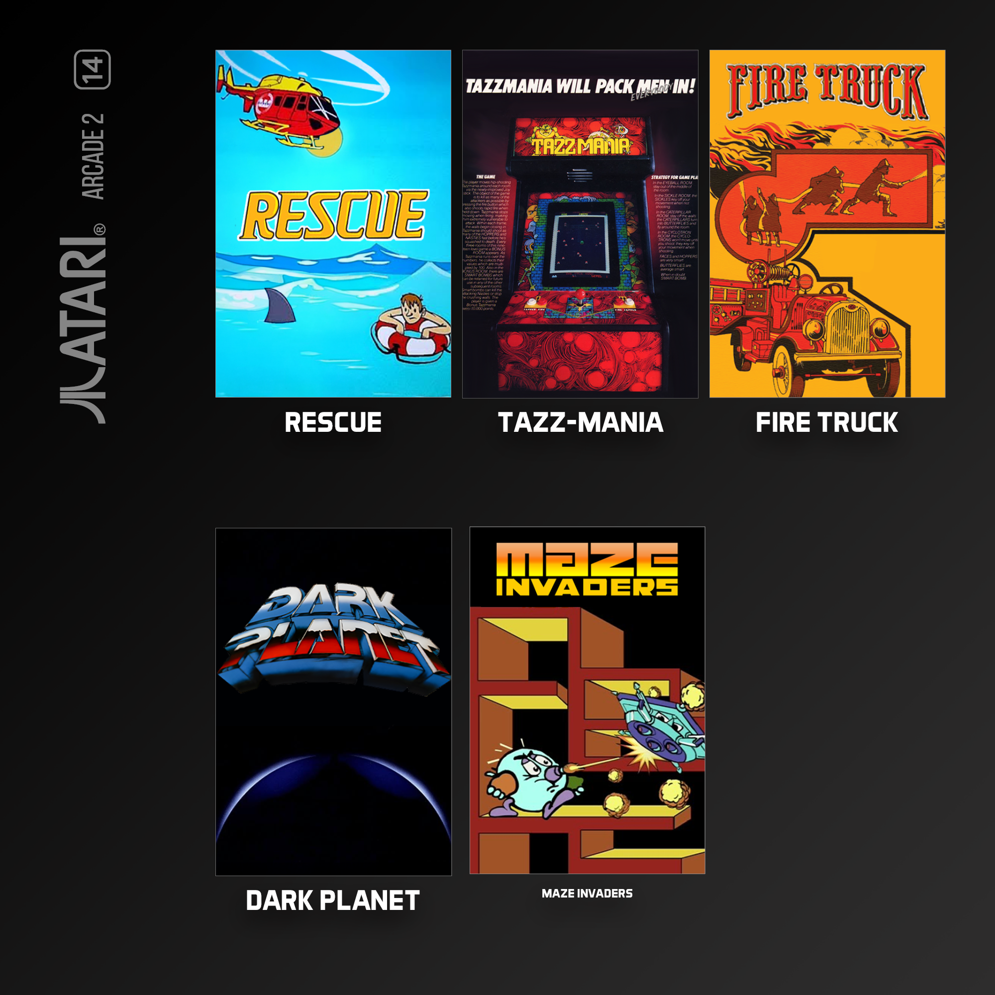 Evercade Cartridge #14 - Atari Arcade 2