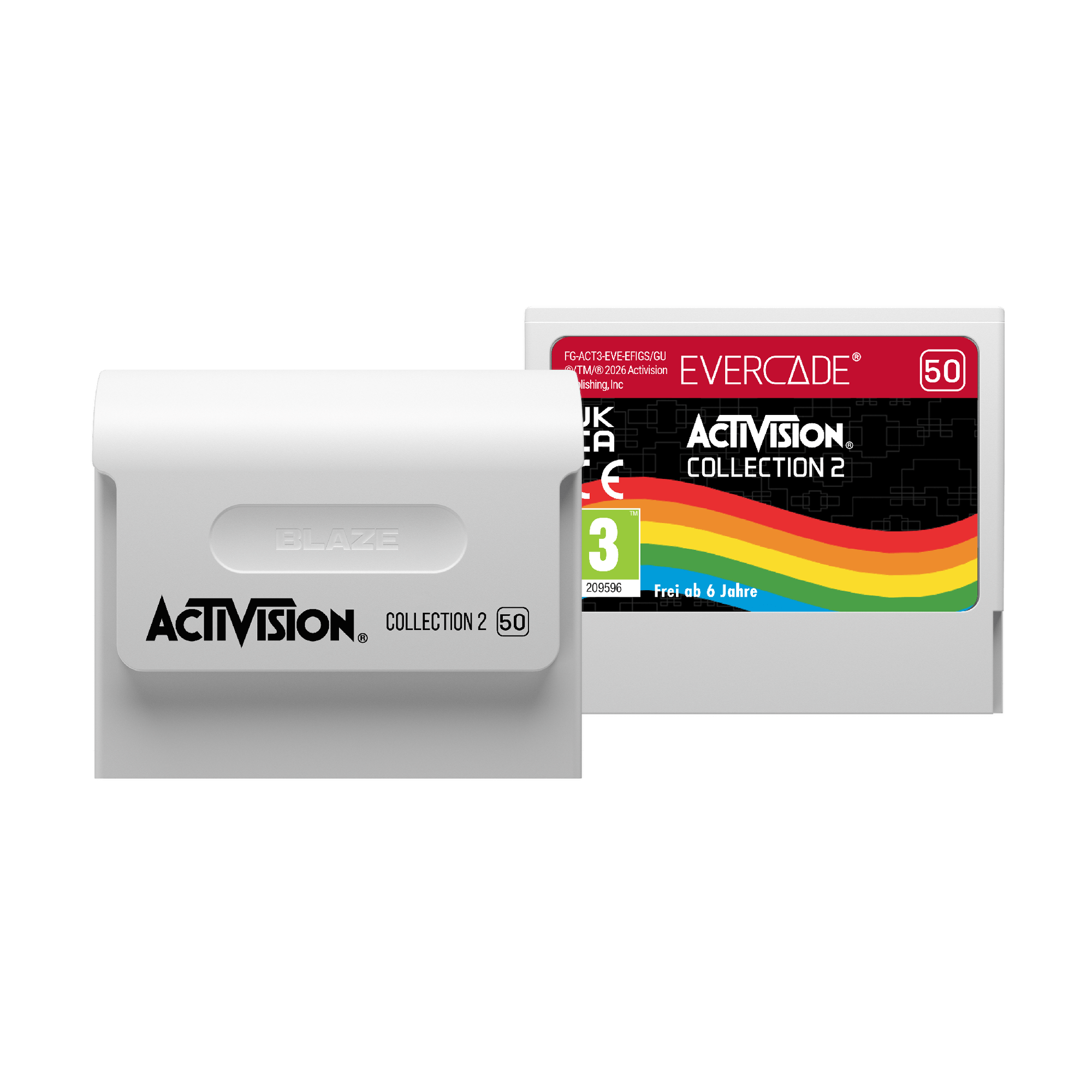 Evercade Double Pack: #50 Activision 2 + #51 Mega Cat Studios 3