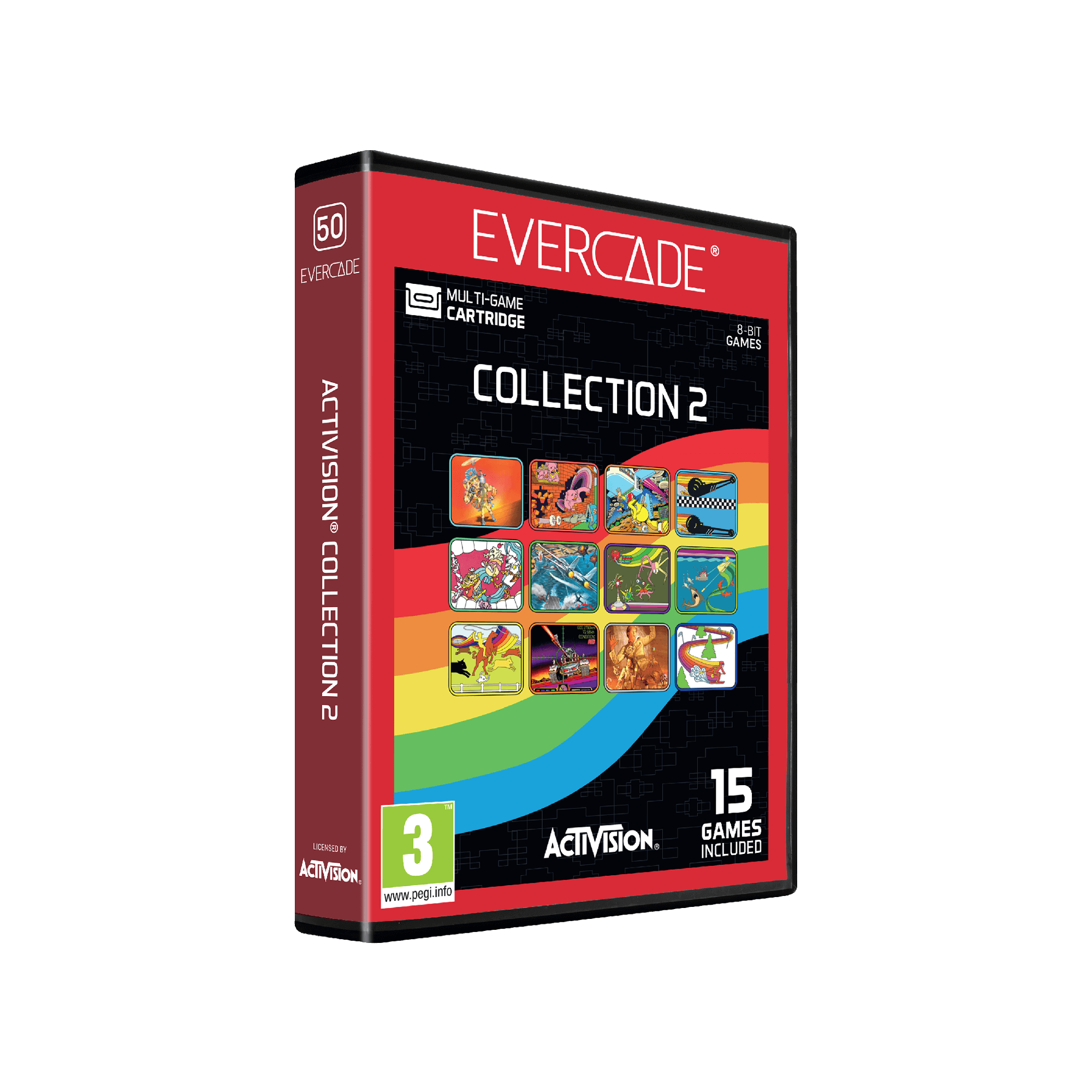 Evercade Double Pack: #50 Activision 2 + #51 Mega Cat Studios 3