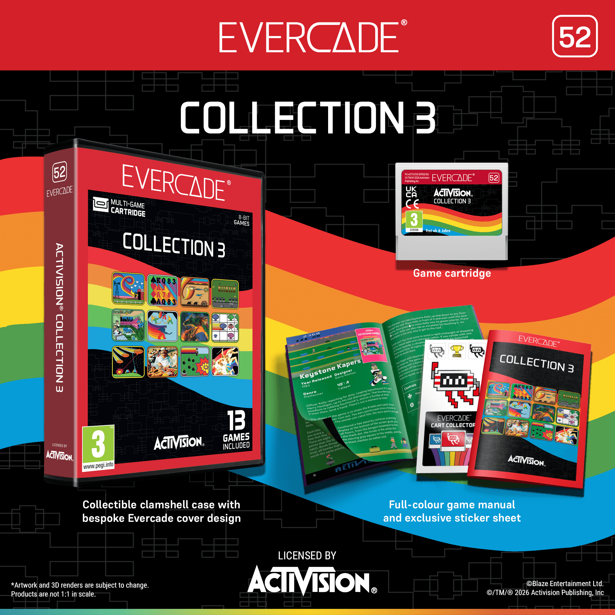 Evercade Cartridge #52 - Activision Collection 3